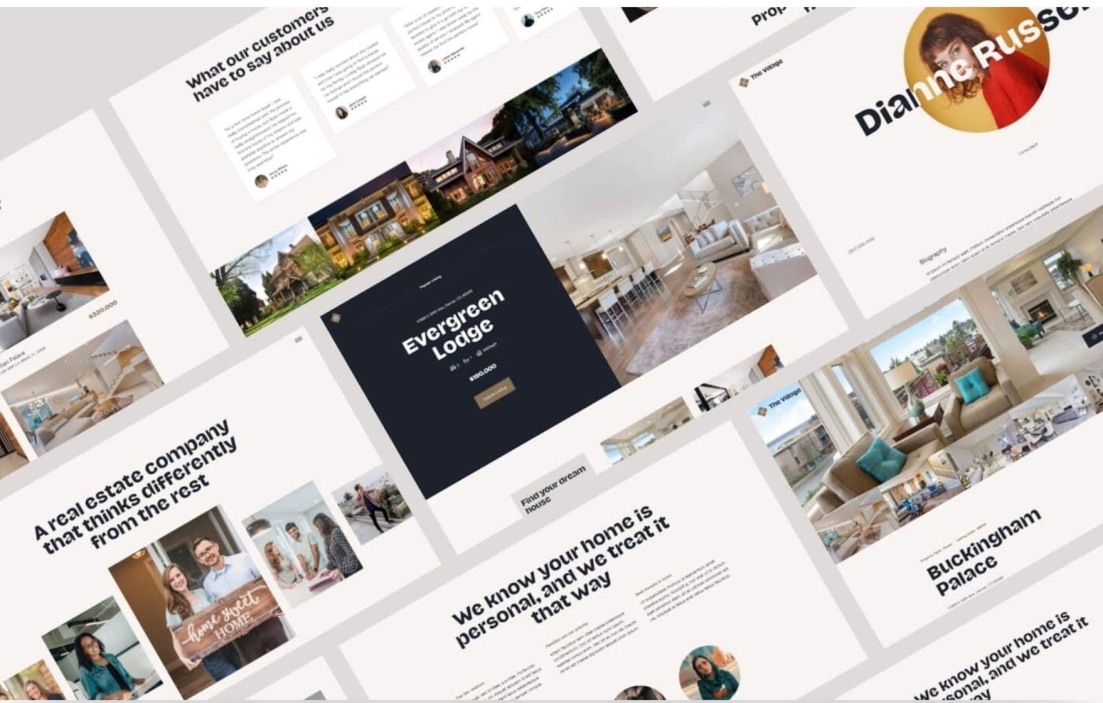13 Eye catching Real Estate Website Templates