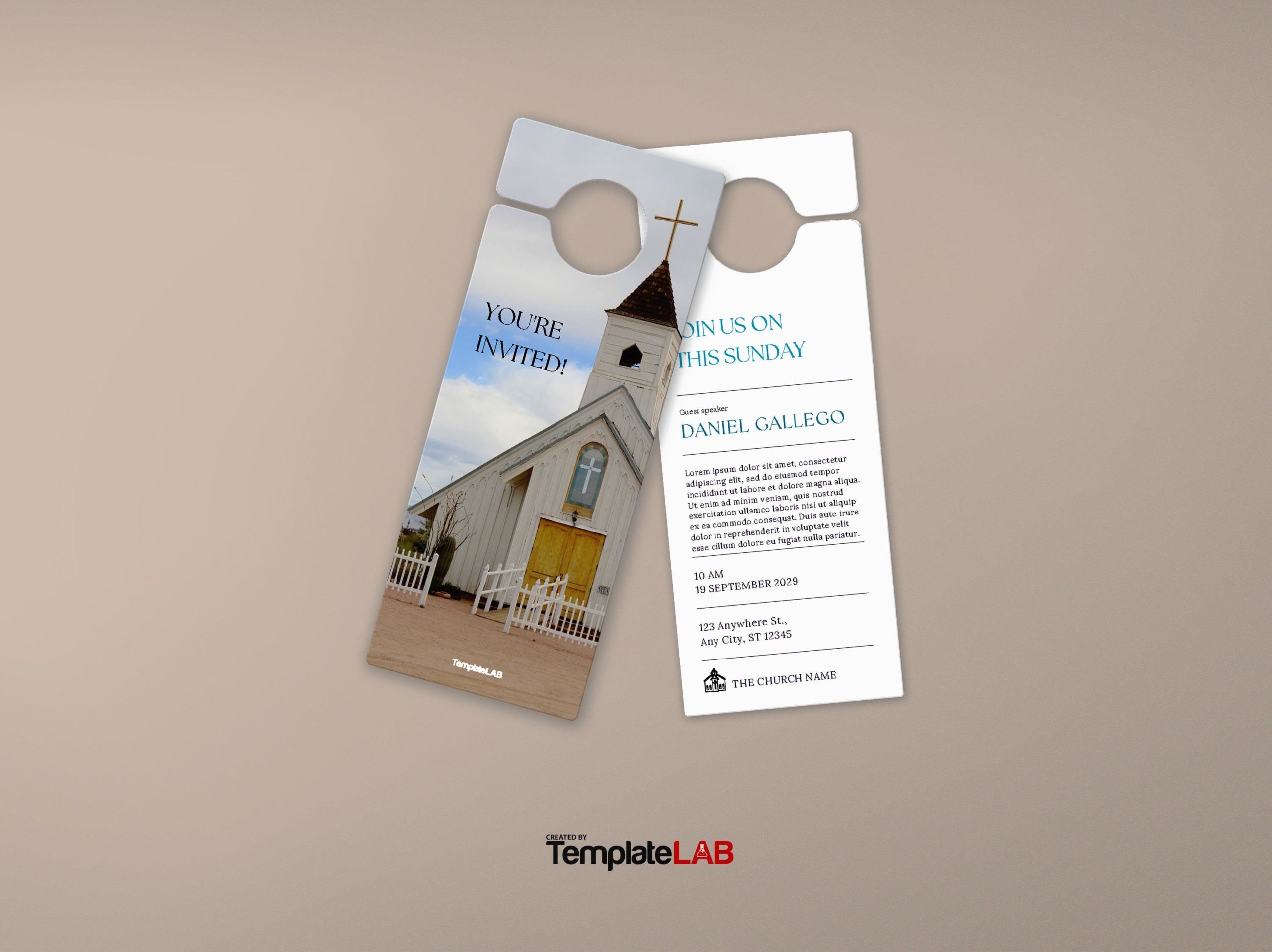 18 Free Door Hanger Templates Word PDF PSD TemplateLab