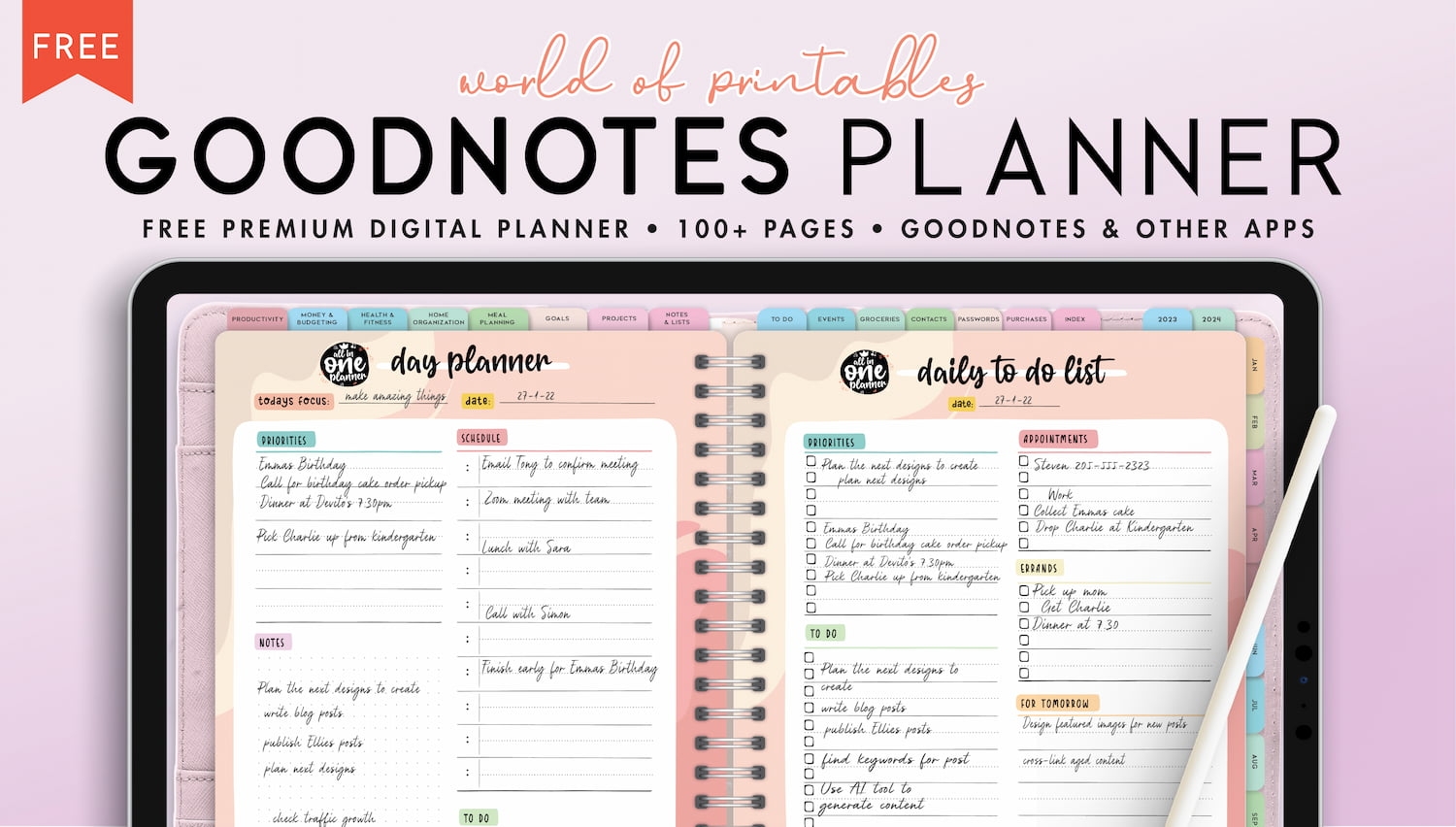 Goodnotes To Do List Template
