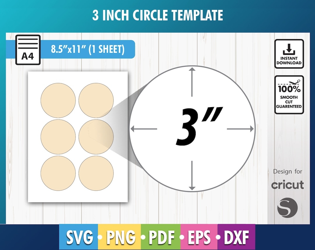 Free 3 Inch Circle Template Printable