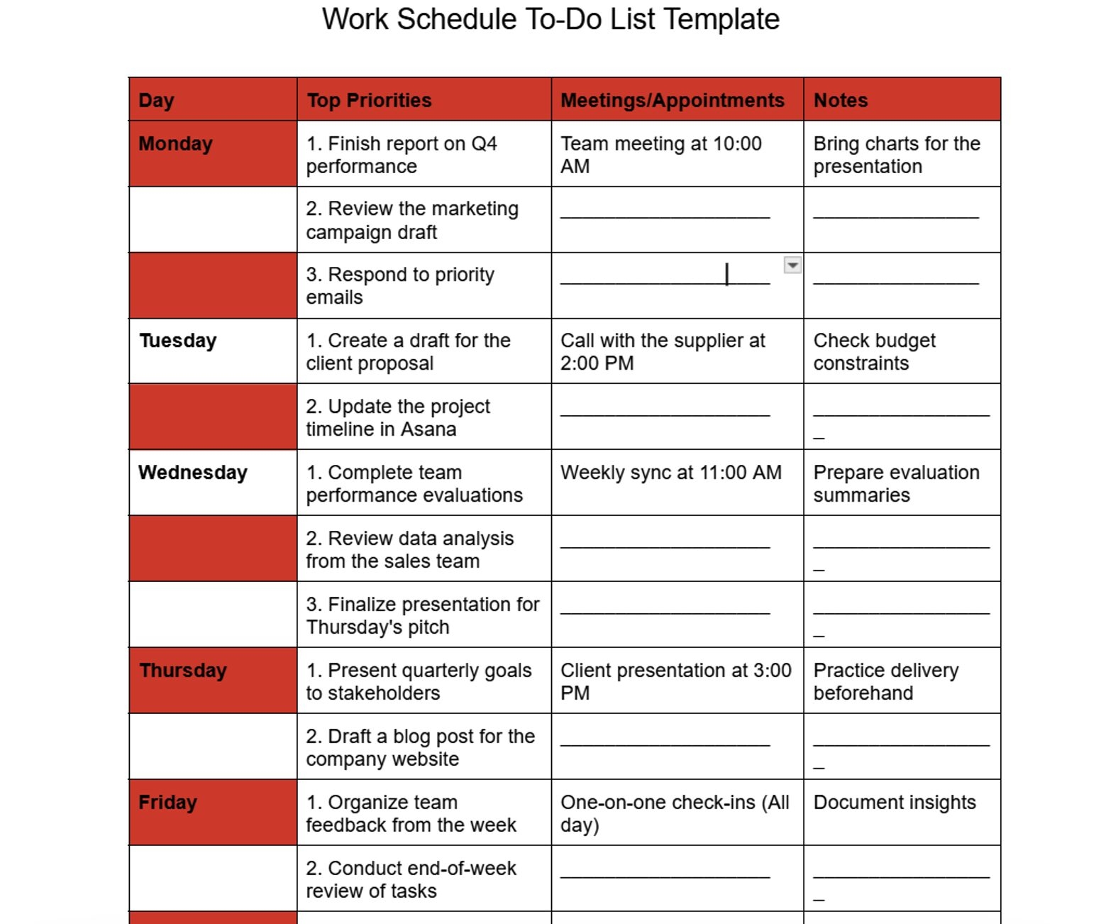 33 Free To Do List Templates Customizable Downloadable 