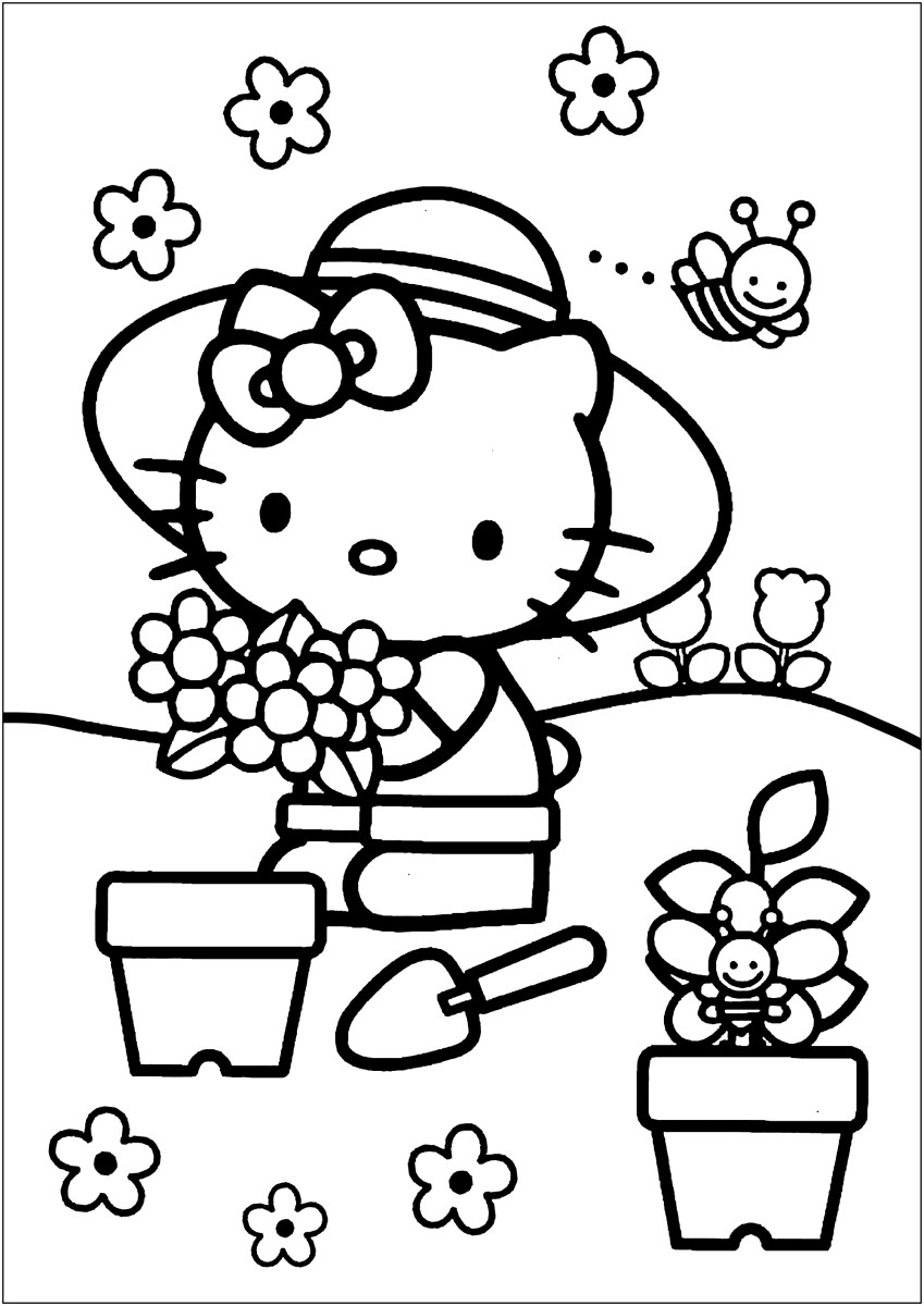 Hello Kitty Free Printable