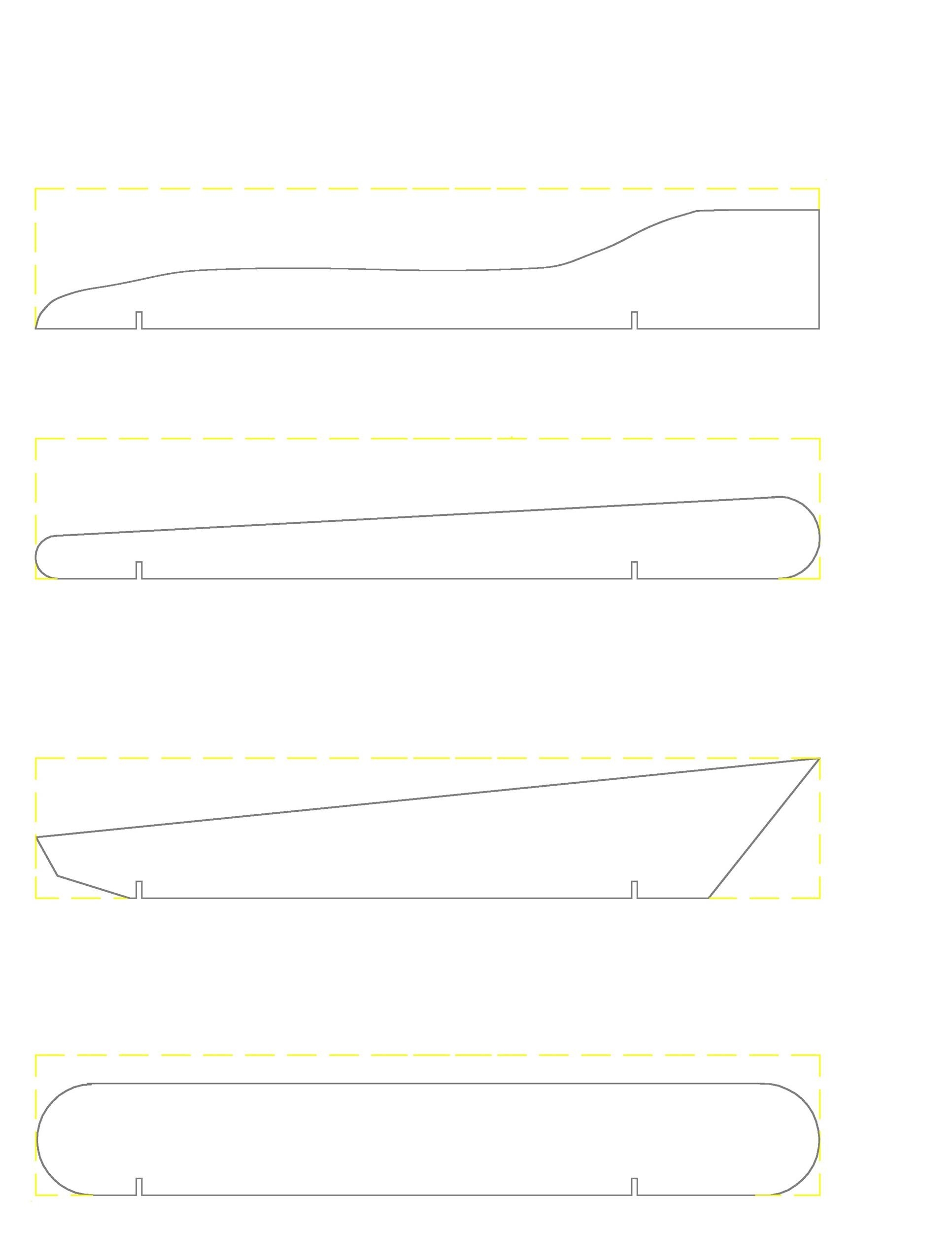 Free Printable Template For Pinewood Derby