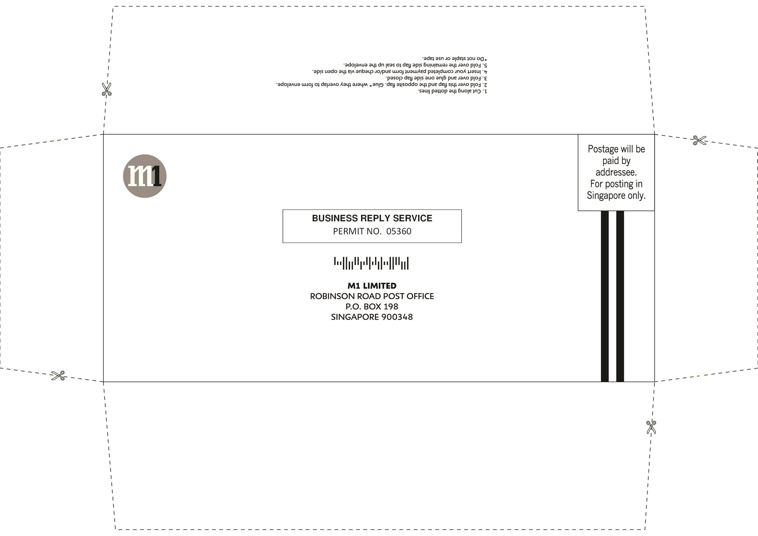 Free Printable Business Envelope Templates