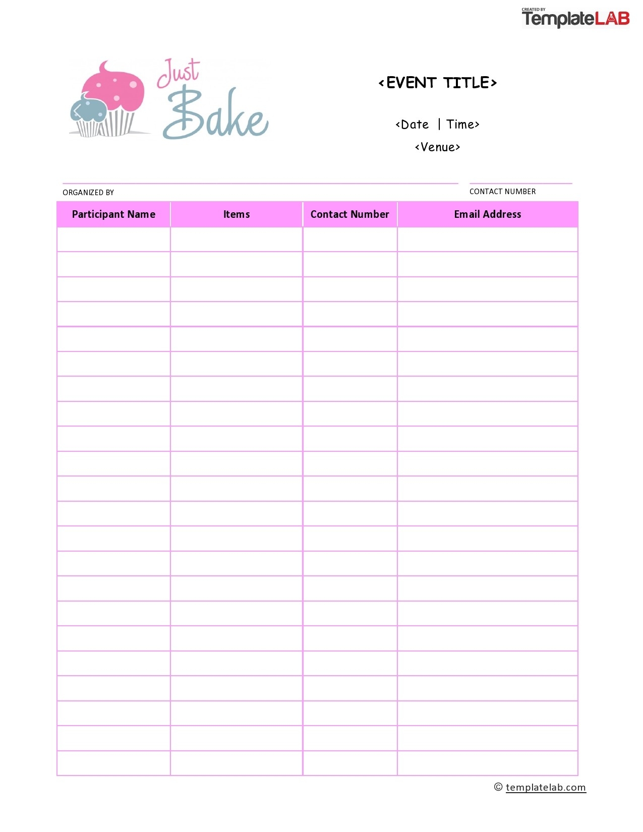 40 Sign Up Sheet Sign In Sheet Templates Word U0026 Excel 