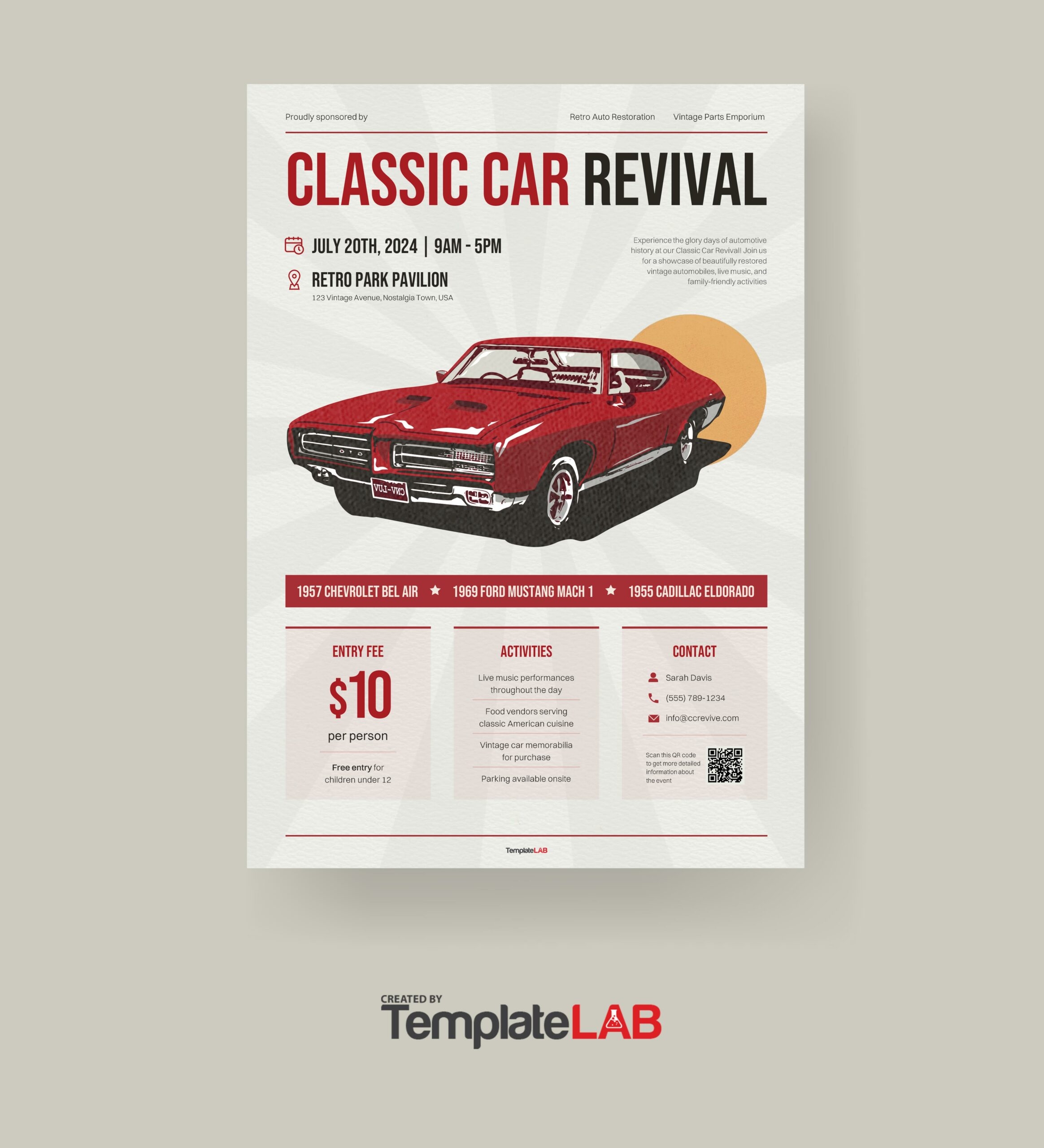 47 Free Car Show Flyer Templates U0026 Designs TemplateLab