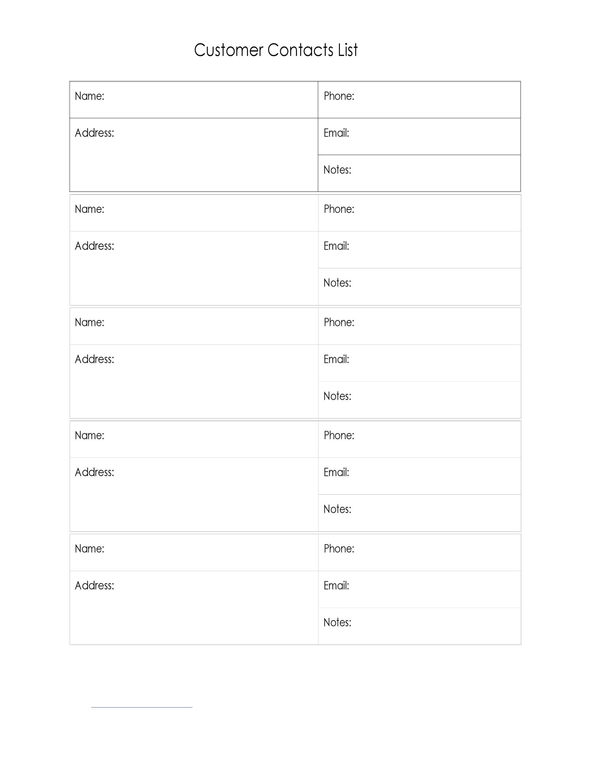 List Name Template