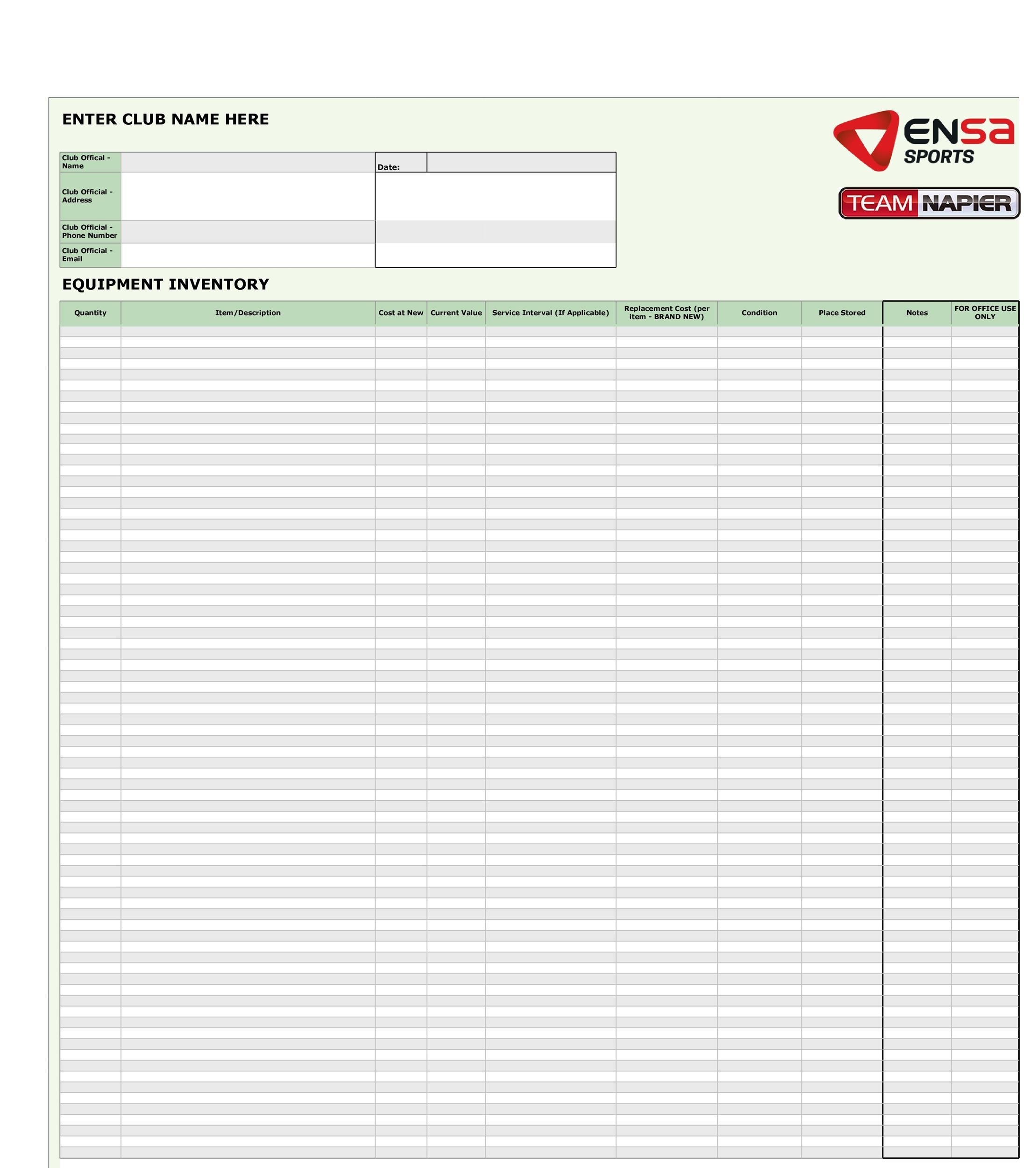 List Of Assets For Will Template