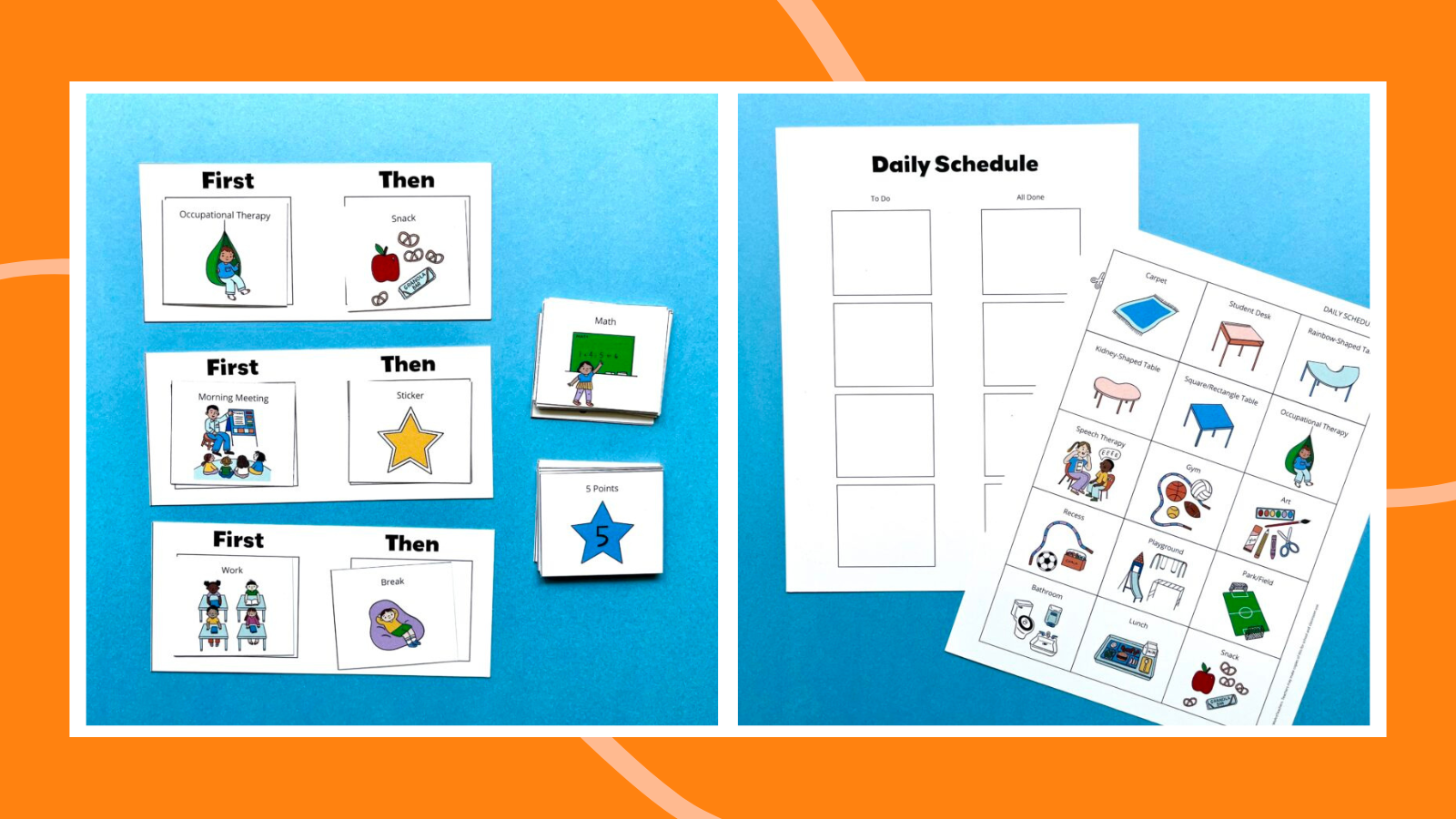 Visual Schedule Template Free Printable