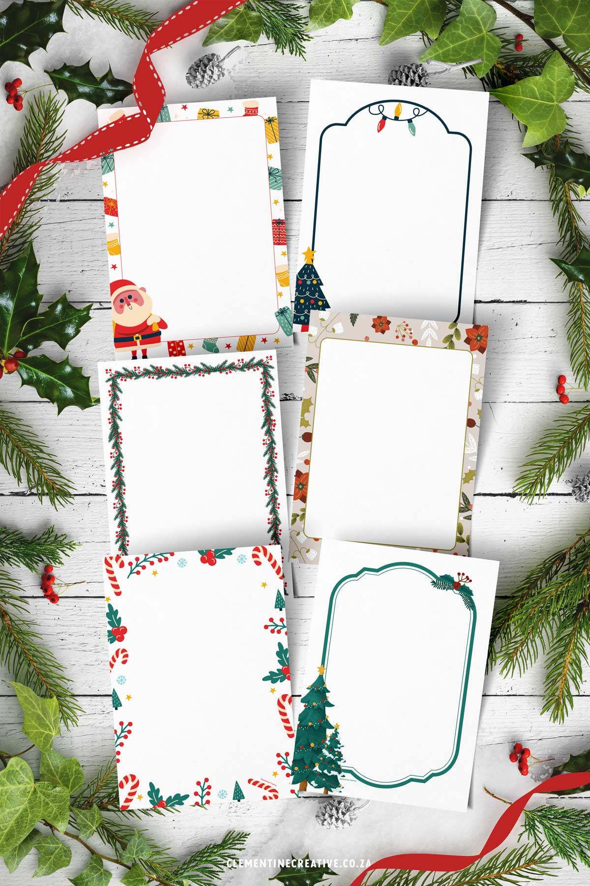 Christmas Borders Free Printable