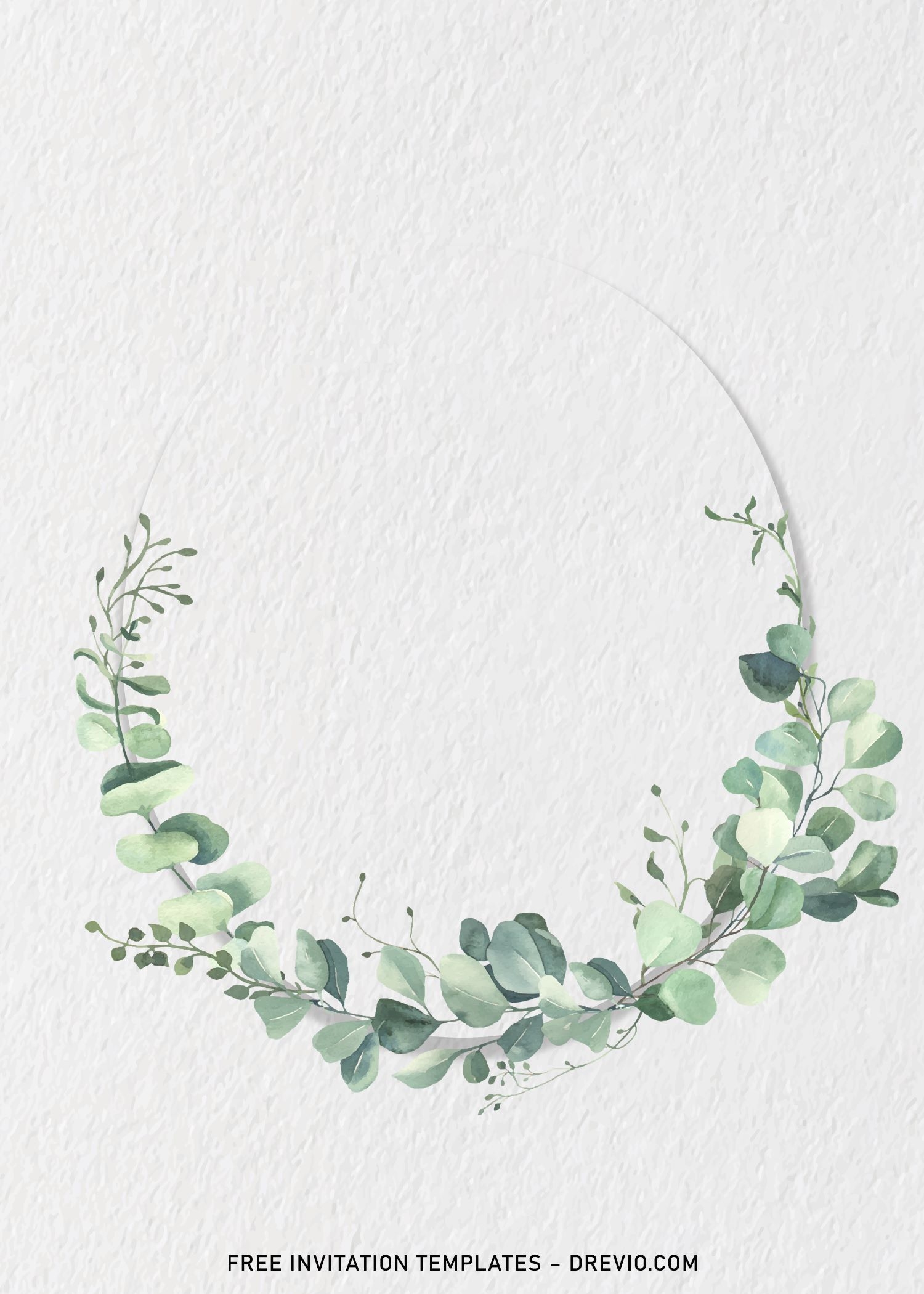 Printable Eucalyptus Template Free