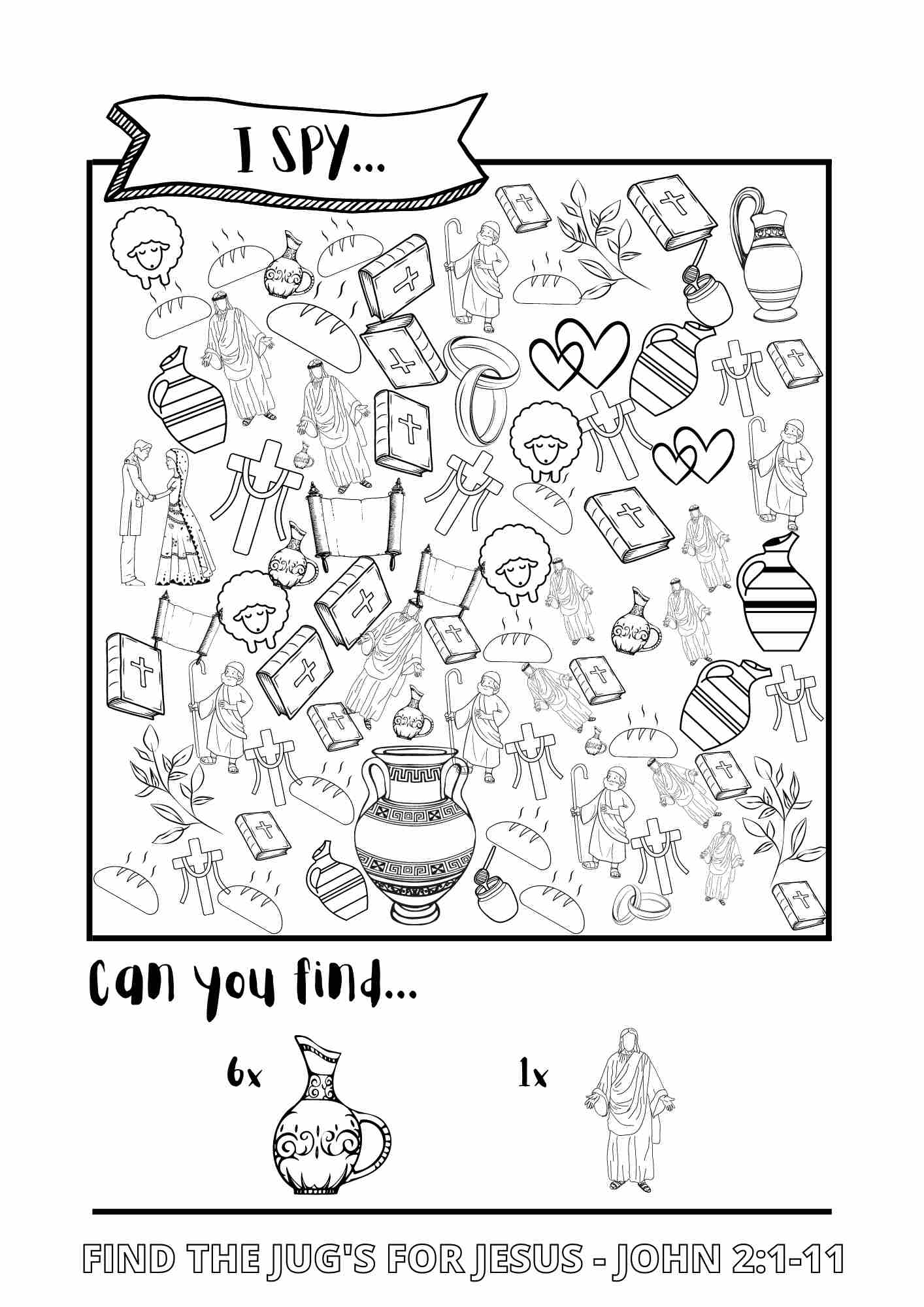 Free Printable Religious Worksheets