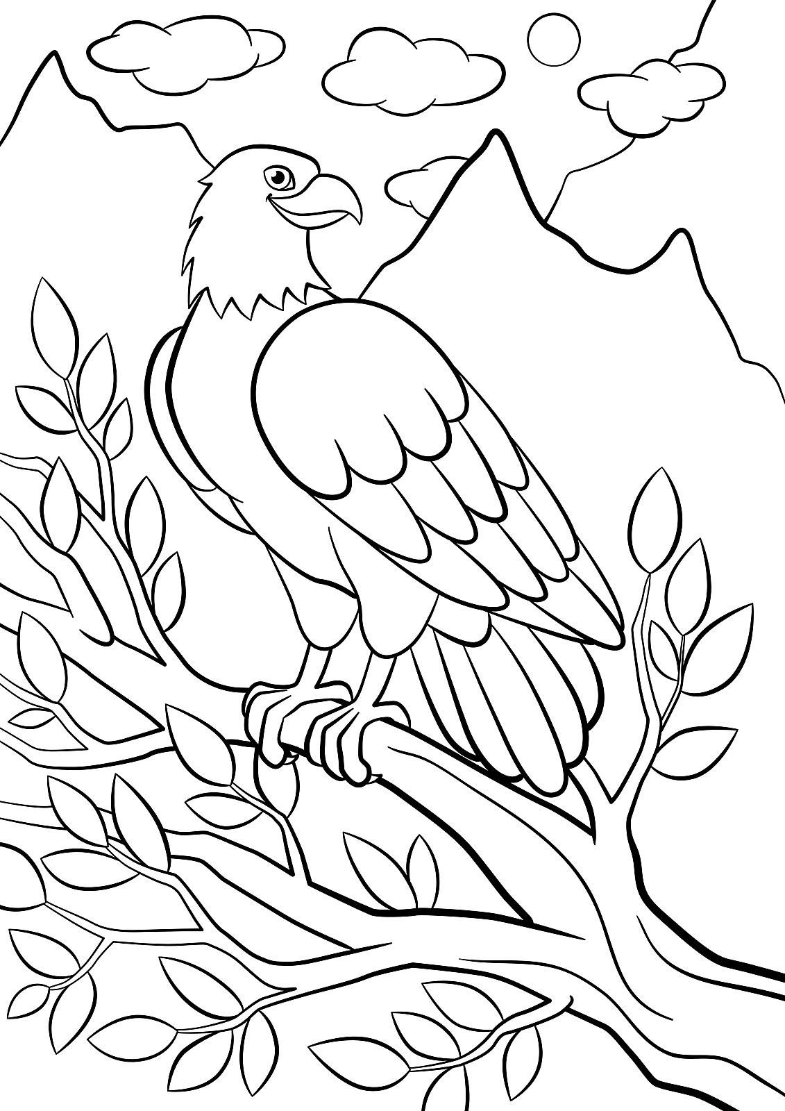 Free Printable Bird Coloring Pages