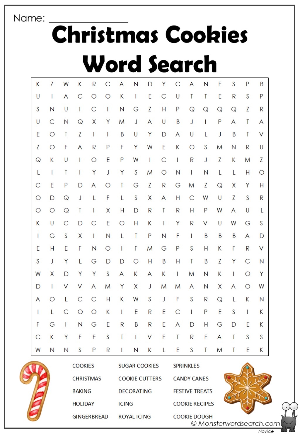Free Printable Christmas Word Search