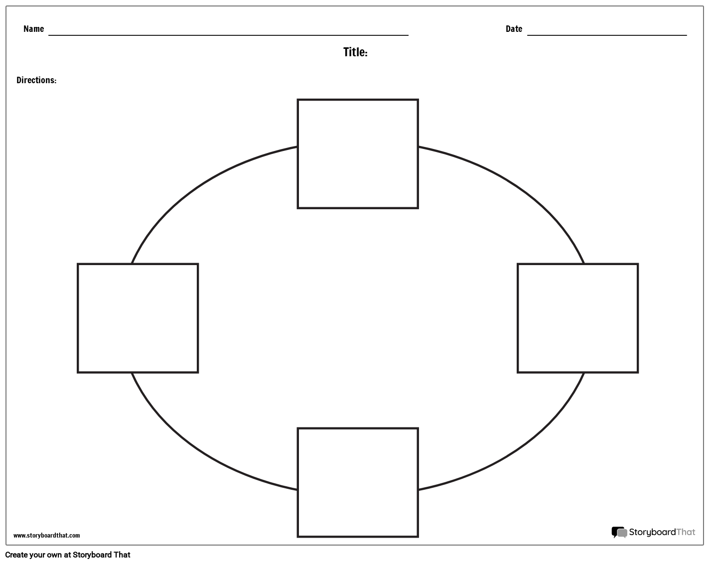 Circle Chart Template