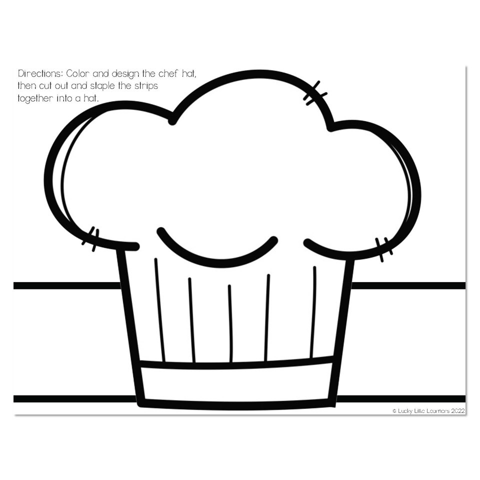 Classroom Transformation Restaurant Day Chef Hat Lucky Little Learners