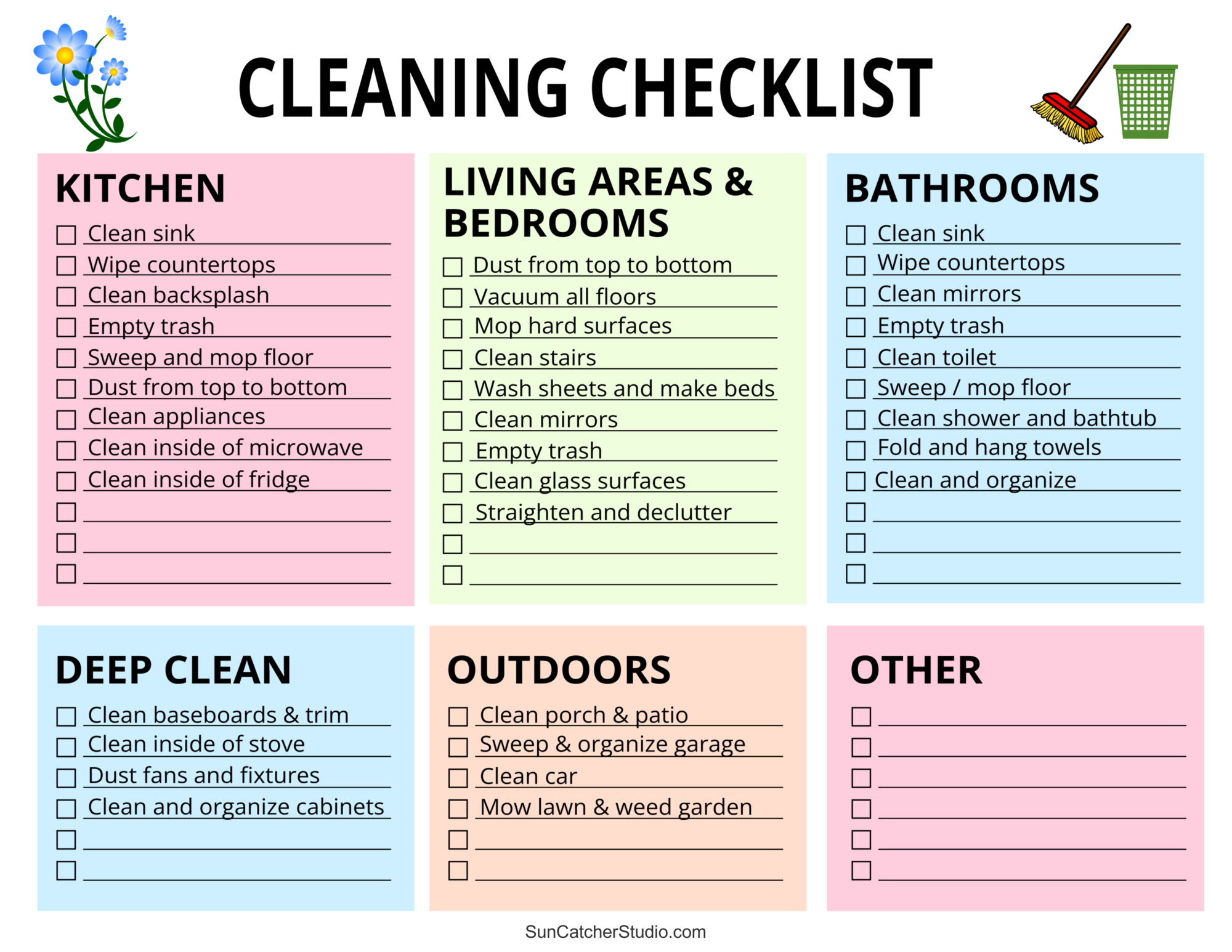 Cleaning List Best Sale