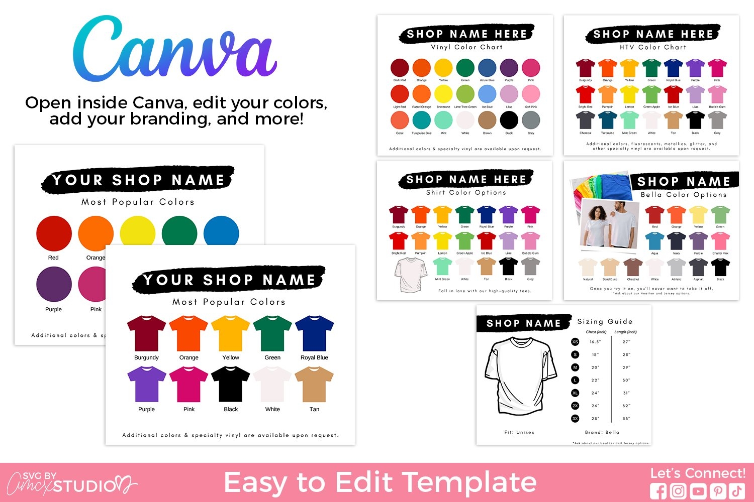 Colour Chart Template