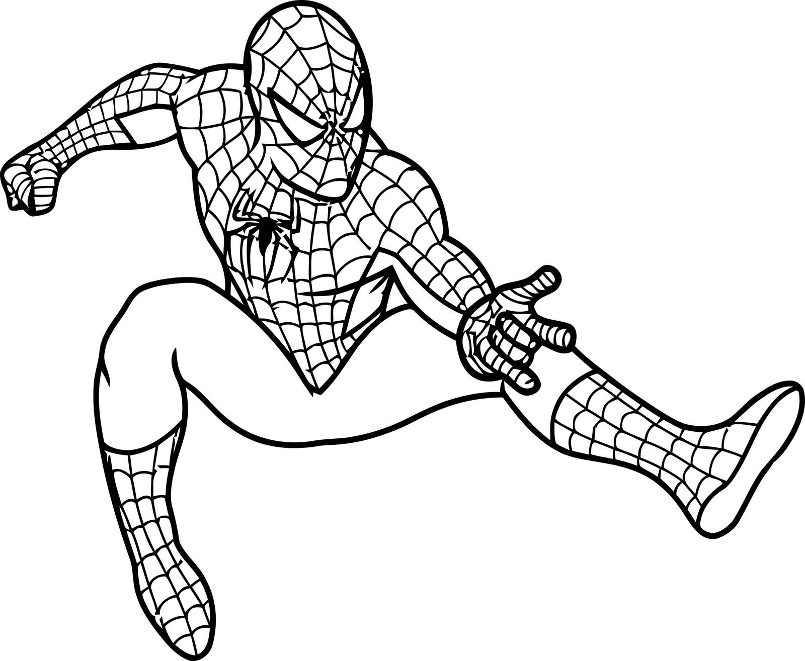 Spiderman Coloring Pages Free Printable