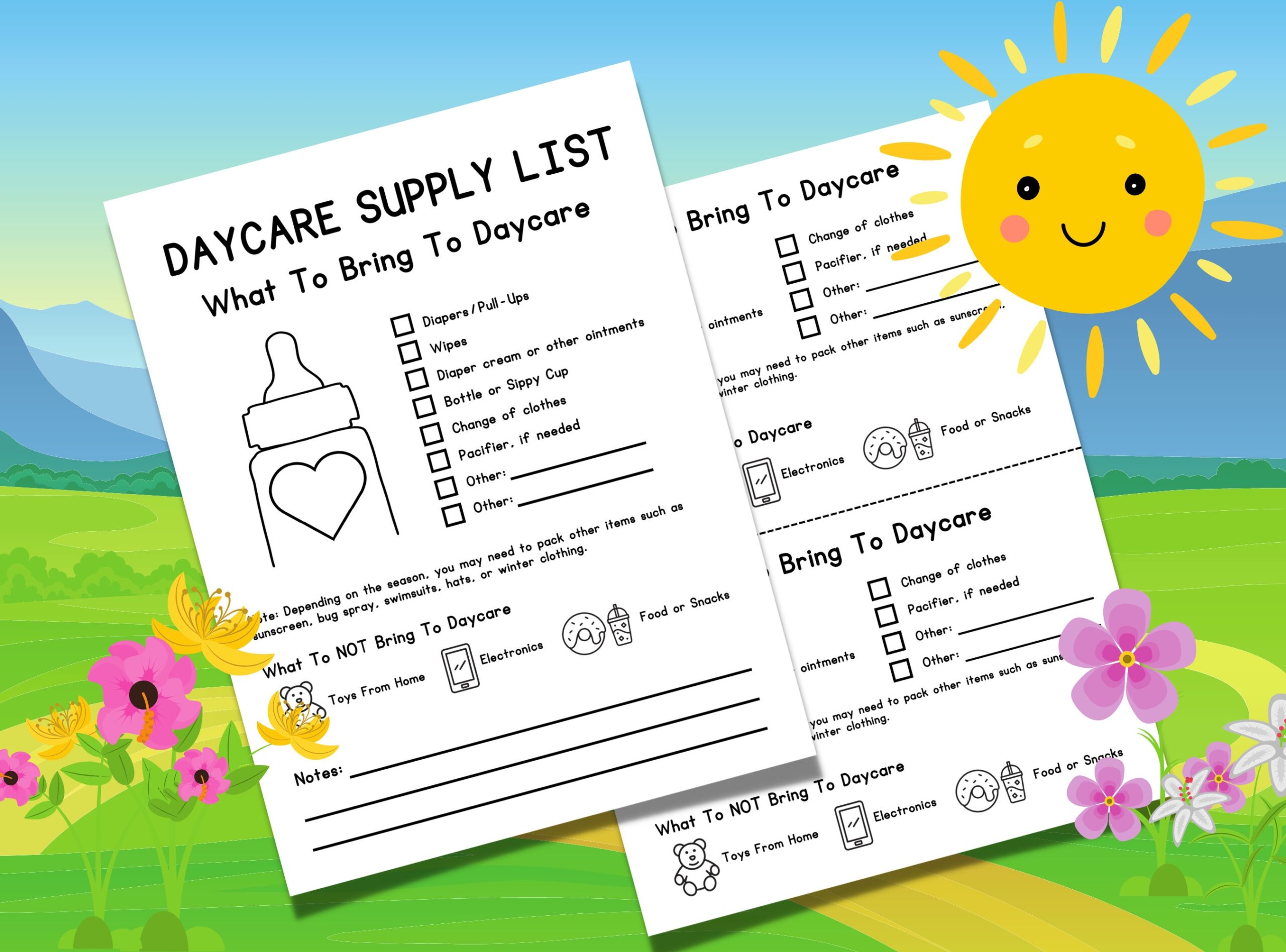 Daycare Supply List For Parents Items Needed For Daycare 