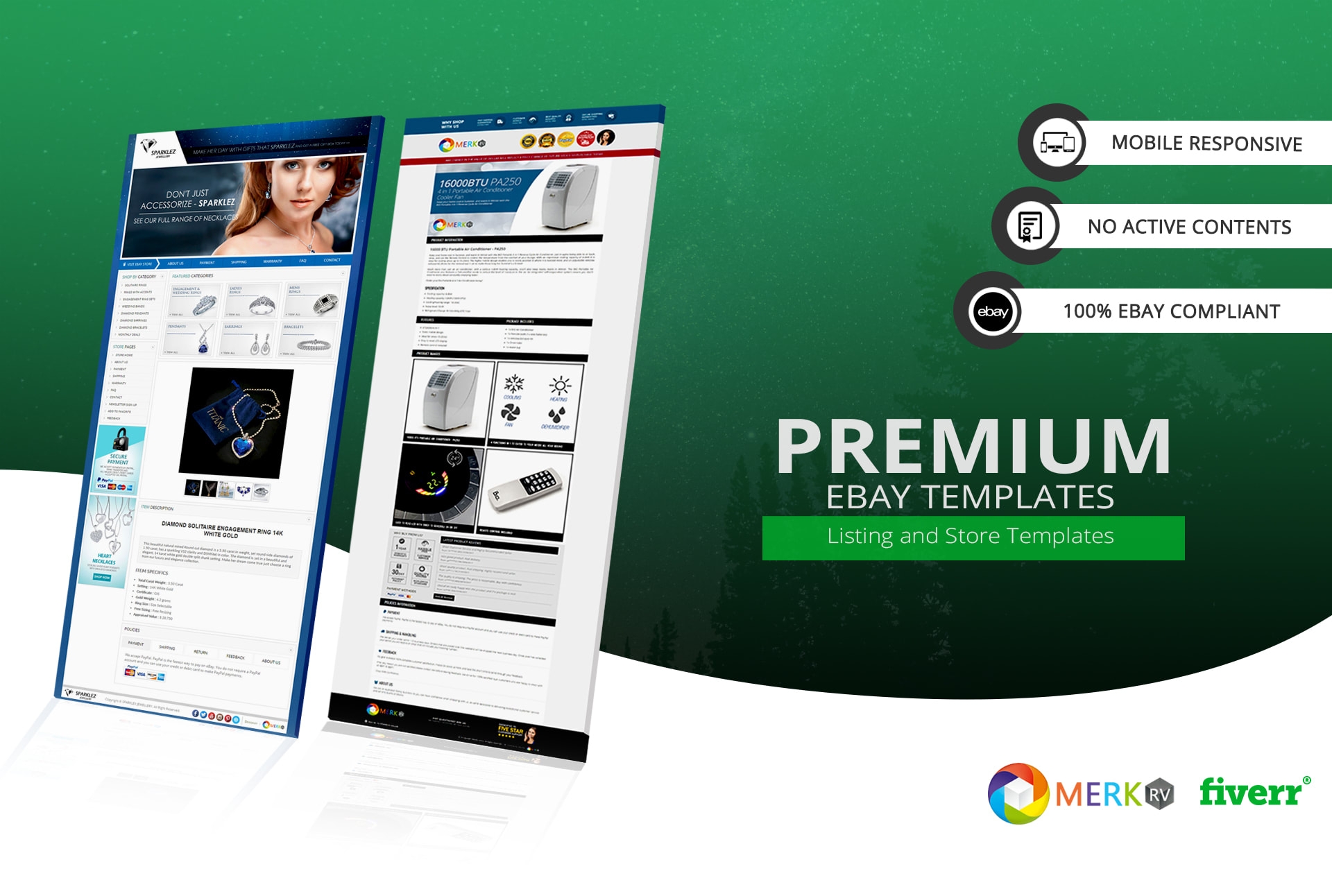 Design Amazing Ebay Html Listing Template And Ebay Store