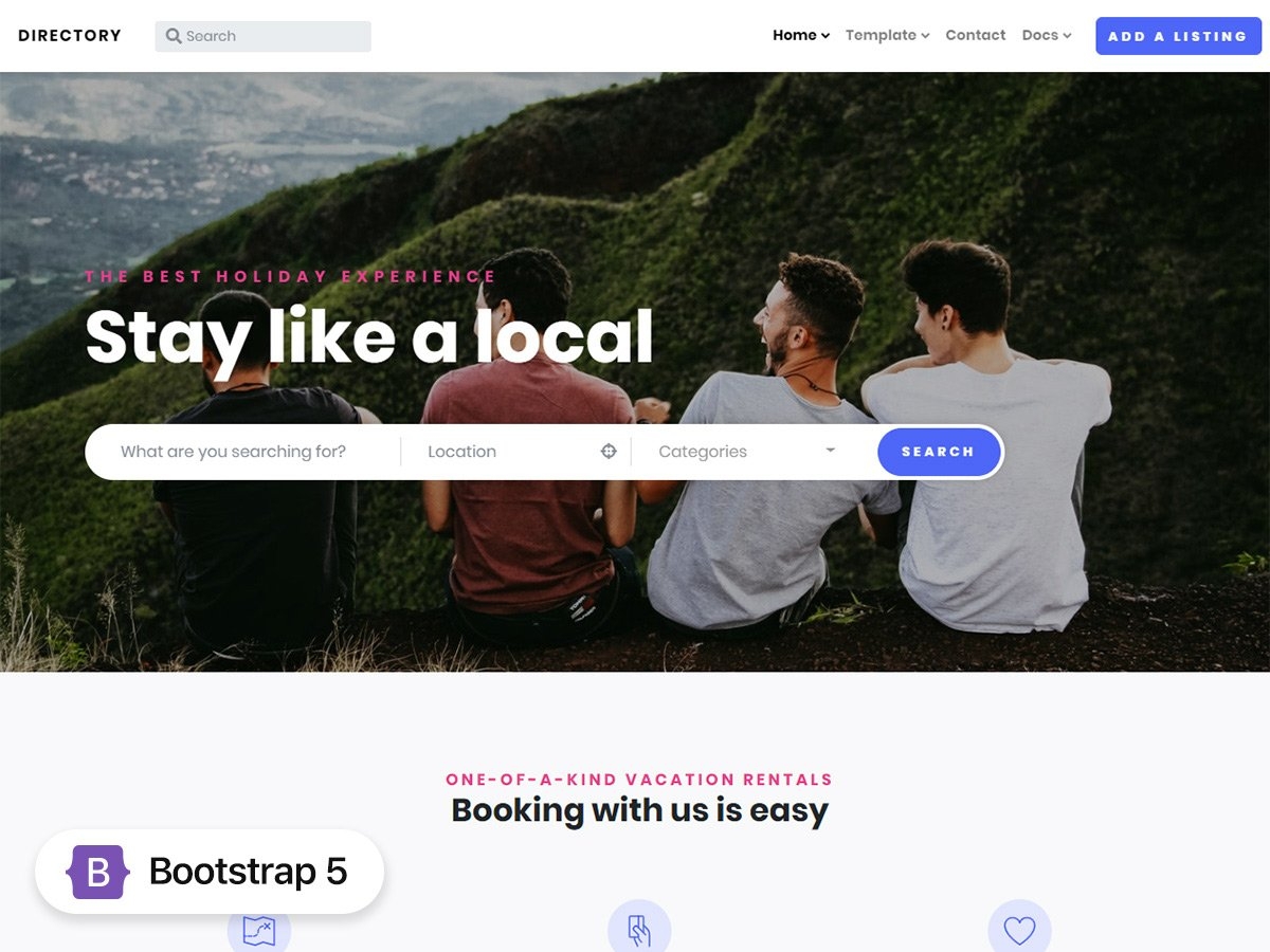 Directory Directory U0026 Listing Bootstrap 5 Theme Bootstrap Themes
