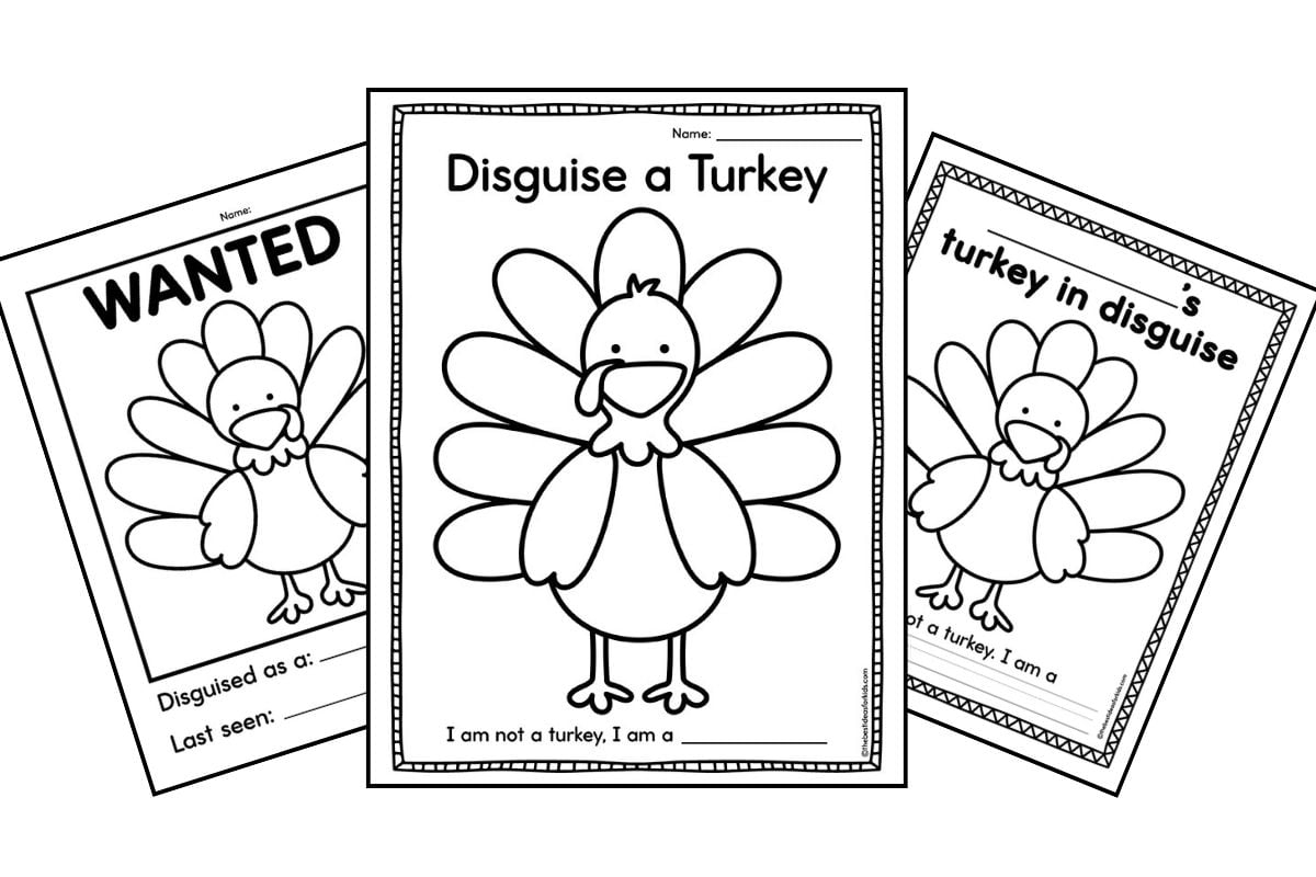 Disguise A Turkey Free Printable Pdf