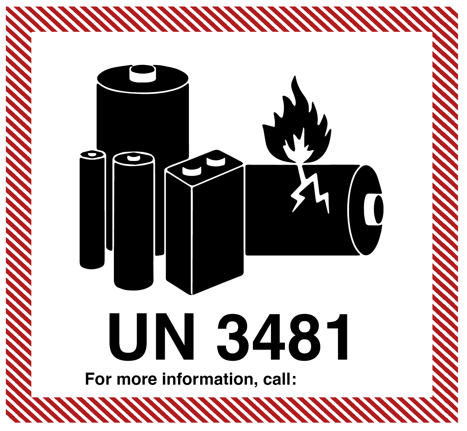 Free Printable Un3481 Label Template