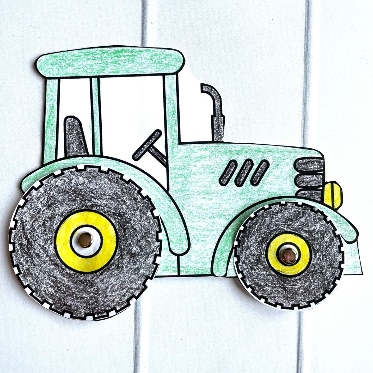 Tractor Template Free Printable