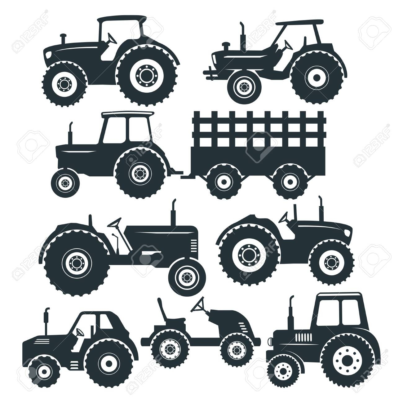 Tractor Template Free Printable