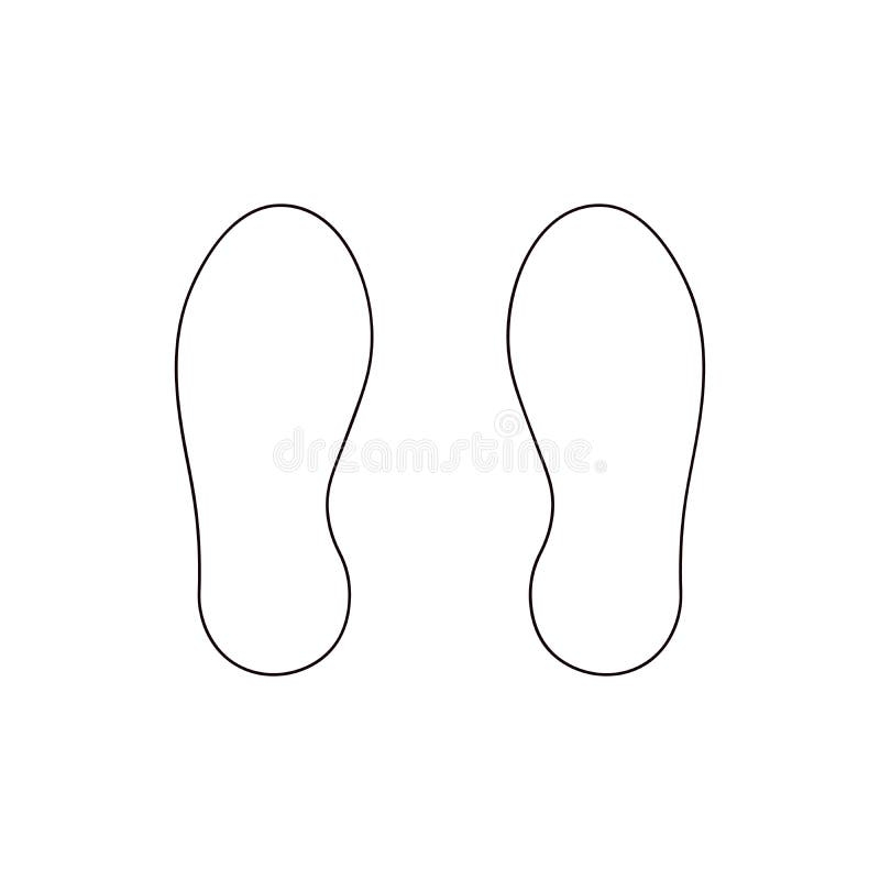 Shoe Print Template Printable Free