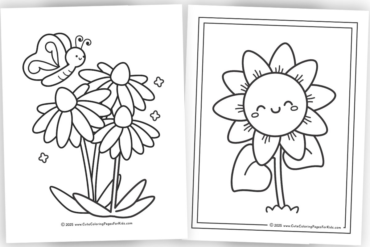 Free Printable Coloring Pages Flowers