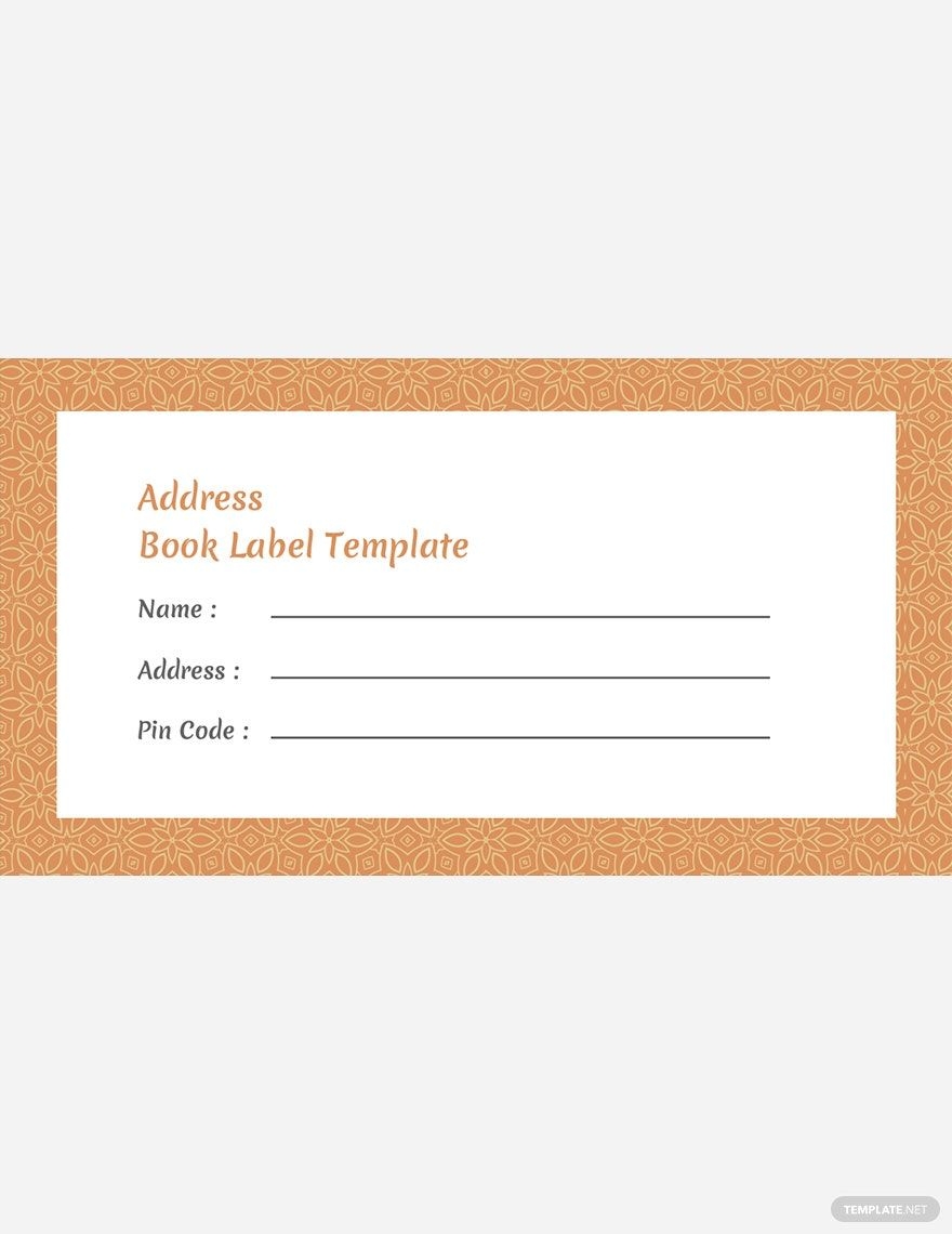 Free Printable Blank Address Labels