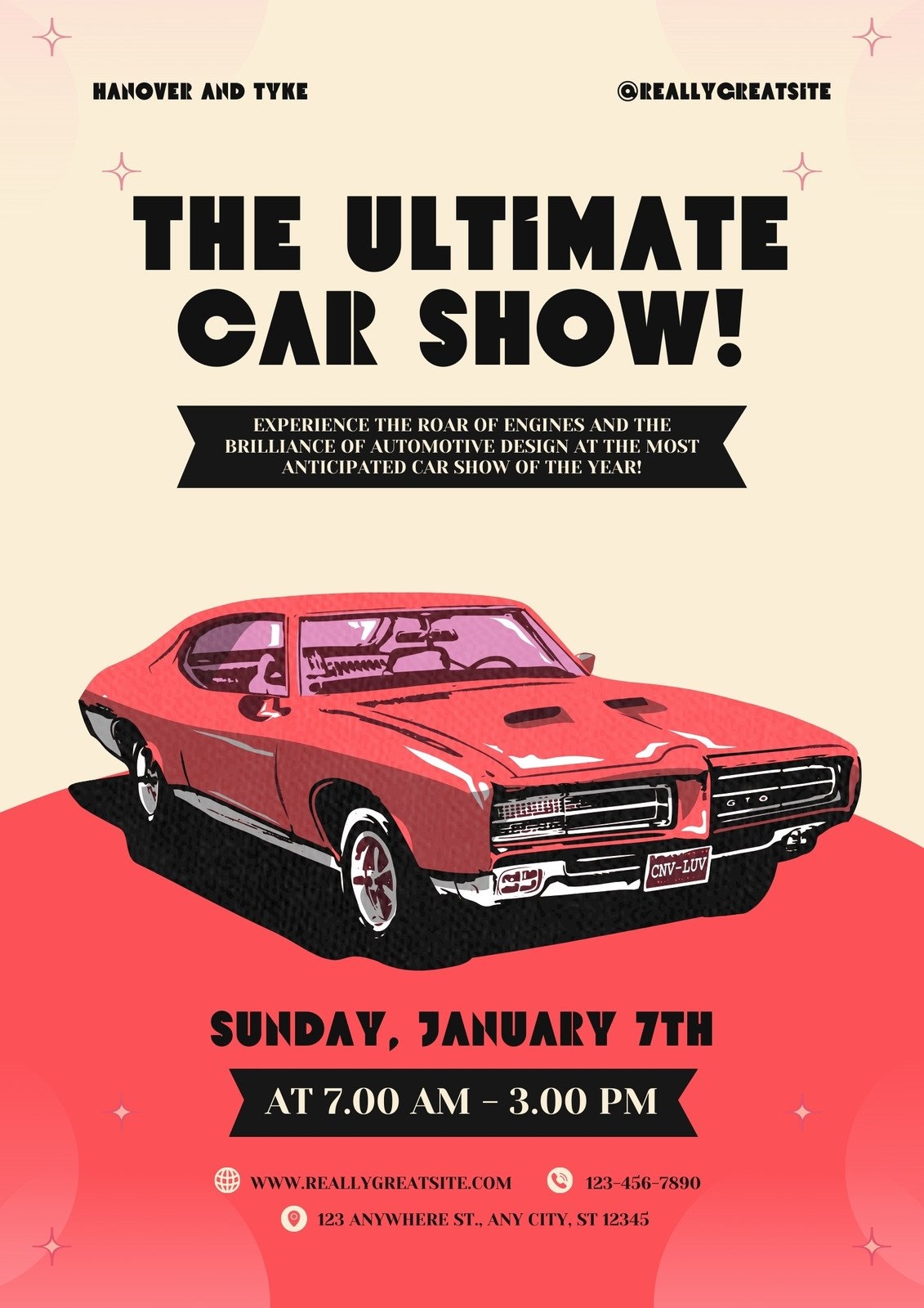 Free And Customizable Car Templates