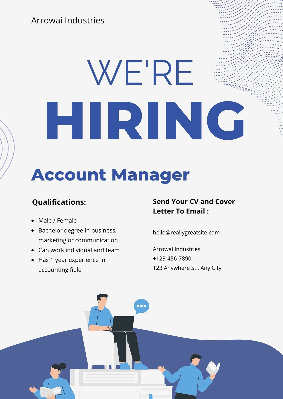 Free And Customizable Job Announcement Templates Canva