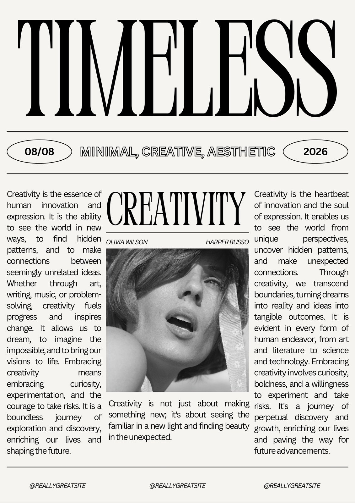 Free Printable Newspaper Template