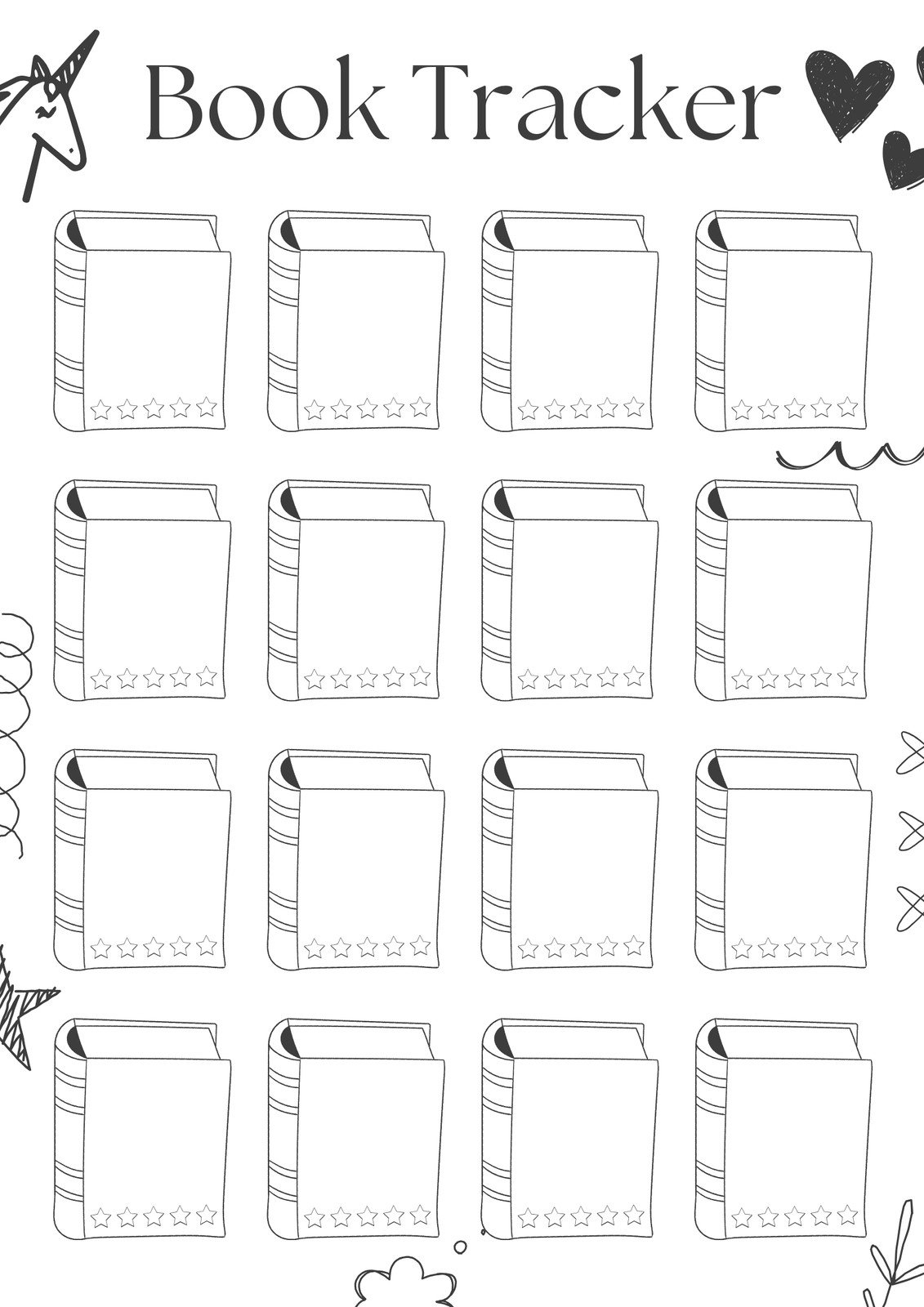 To Be Read List Template