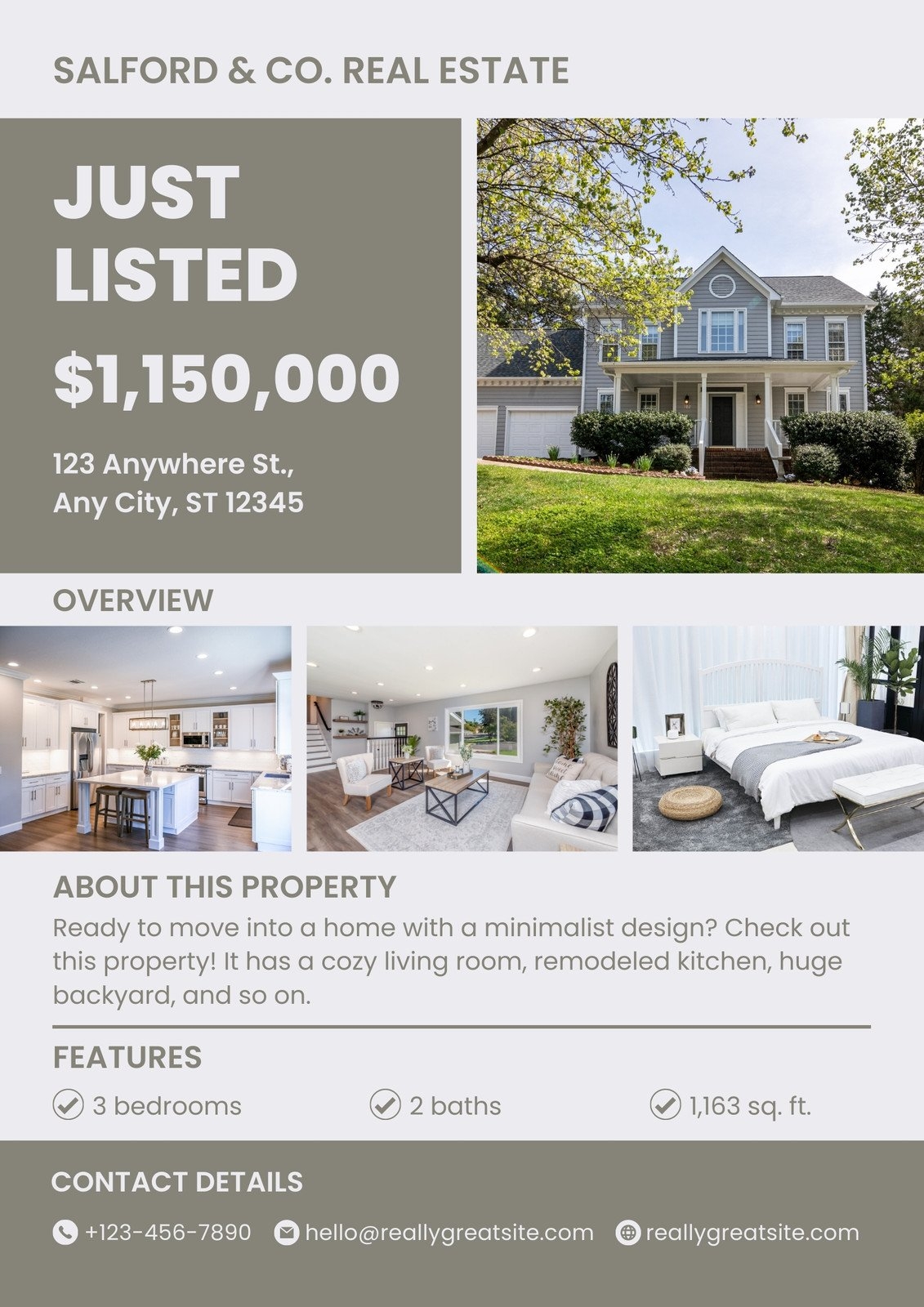 Real Estate Listing Template