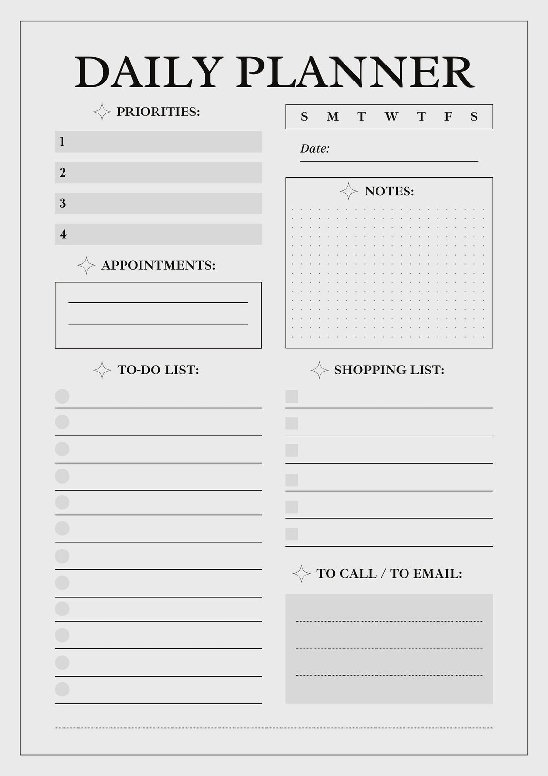 Free And Customizable To Do List Templates