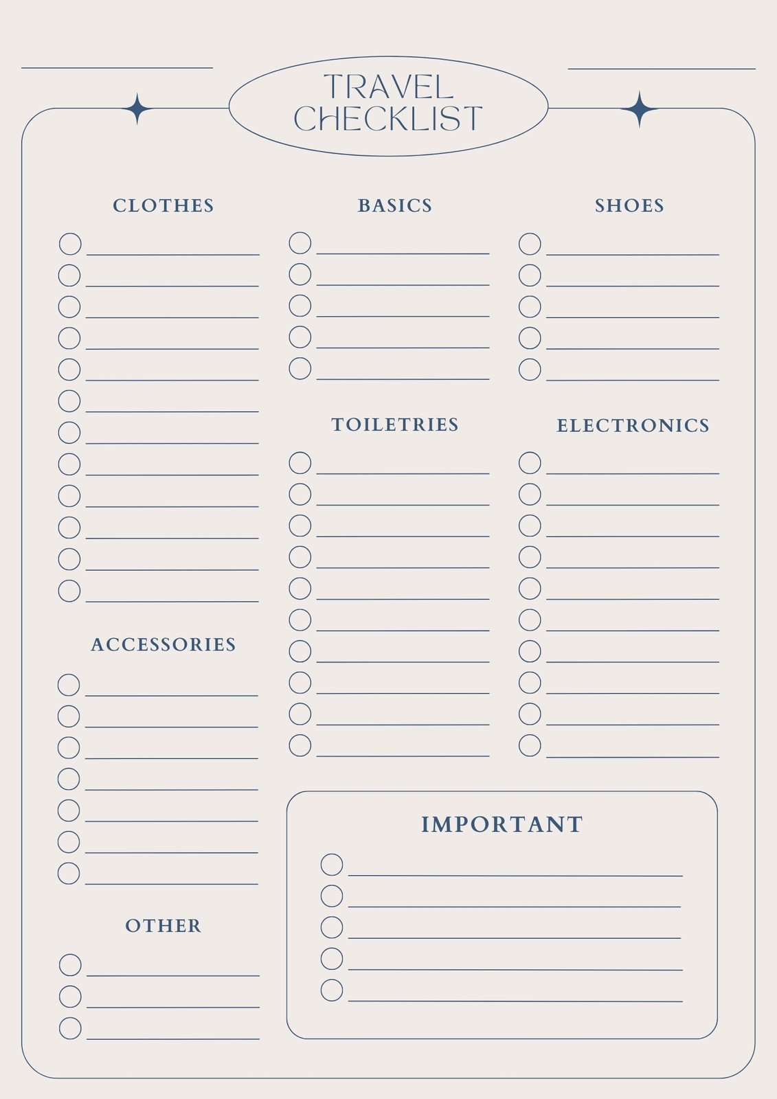 Free Custom Downloadable Checklist Templates Canva