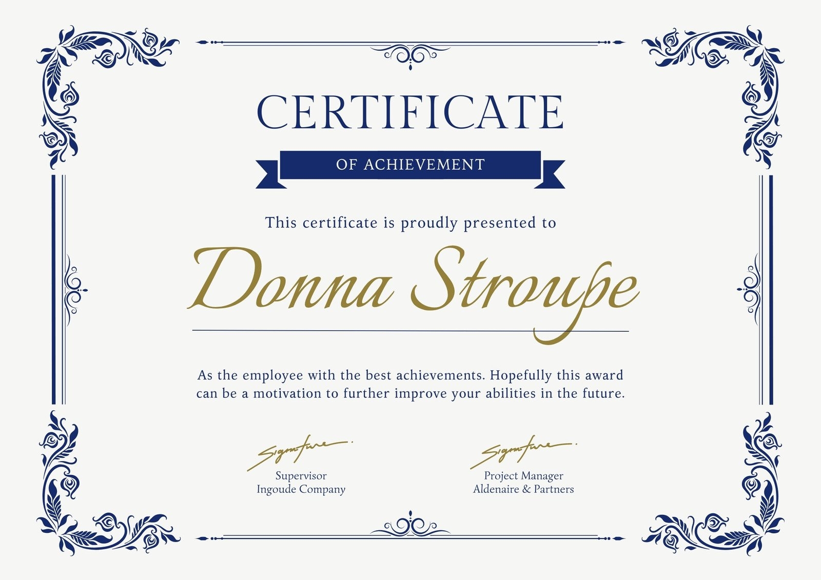 Free Printable Diploma Template