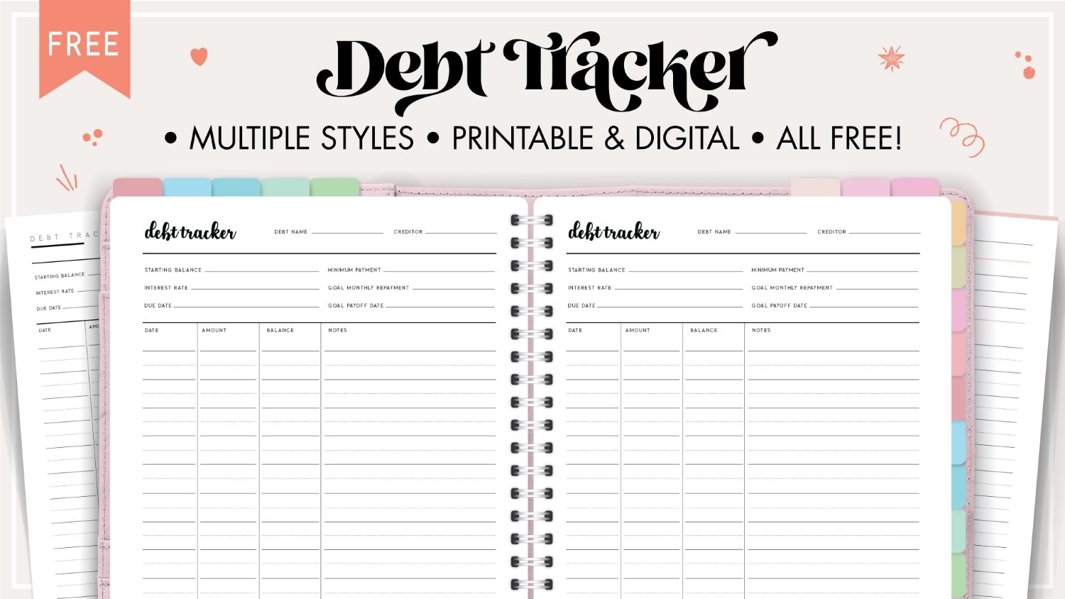 Creditor List Template