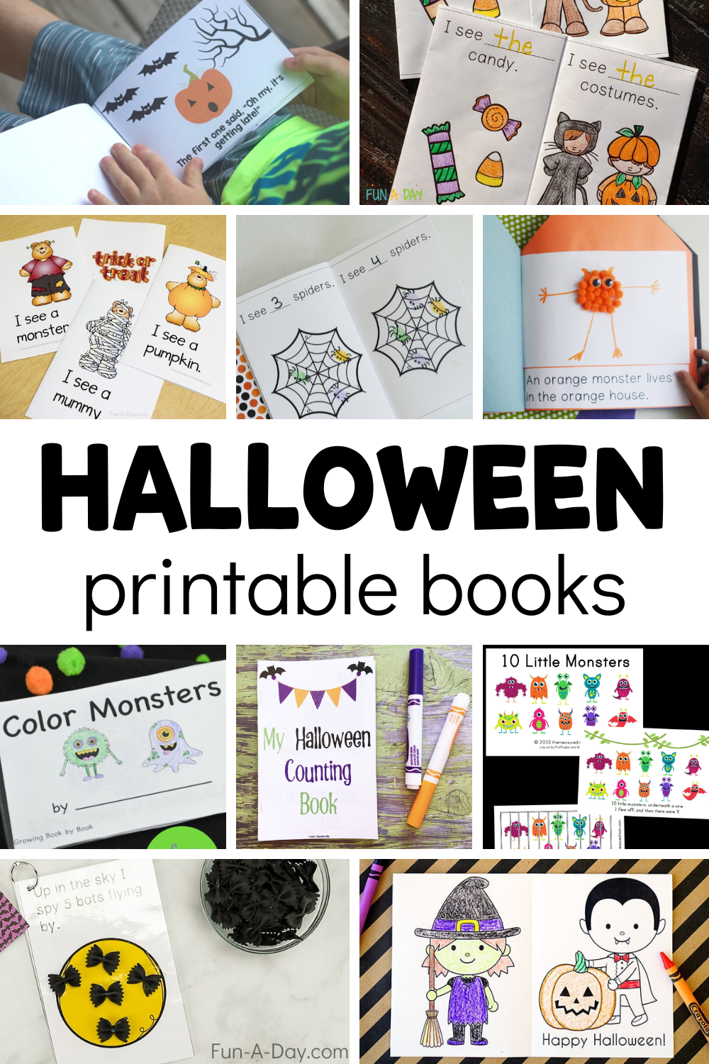 Free Halloween Printable Books For Kids Fun A Day 