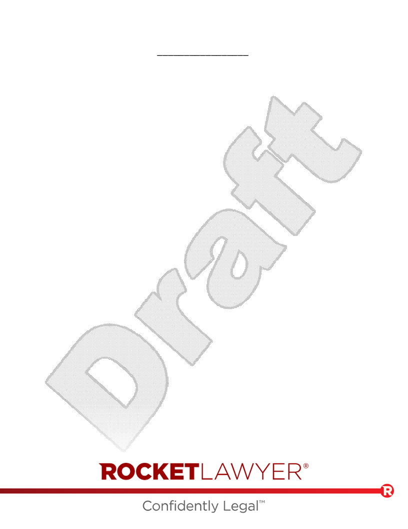 Free Legal Exhibit Template U0026 FAQs Rocket Lawyer