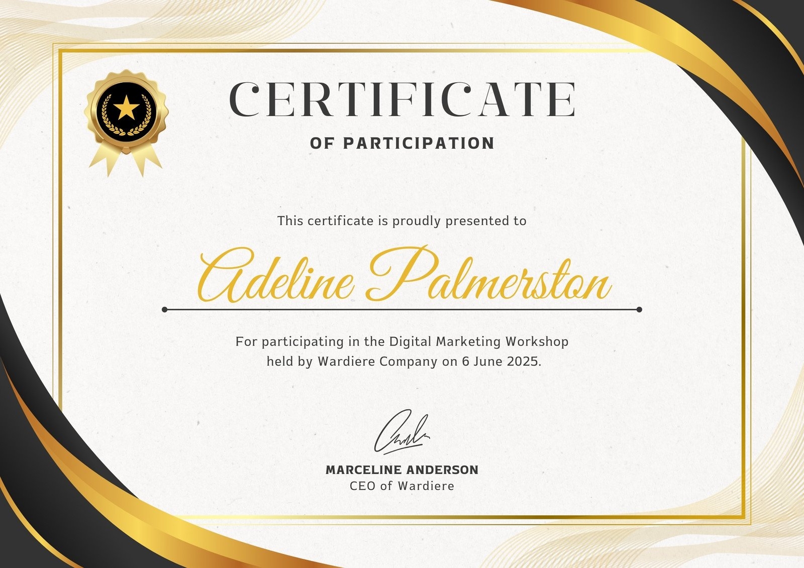 Free Printable And Customizable Award Certificate Templates Canva