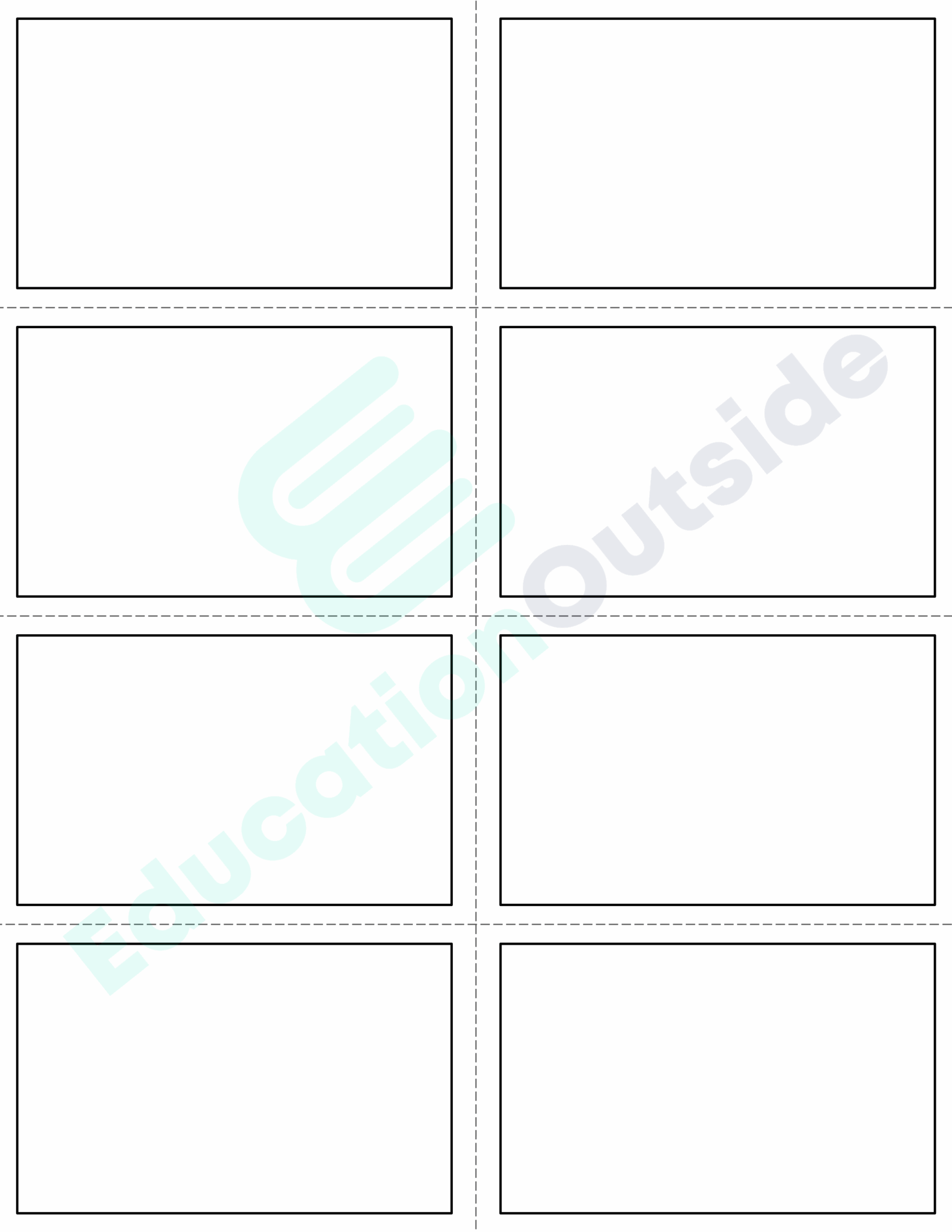 Blank Flash Cards Free Printable