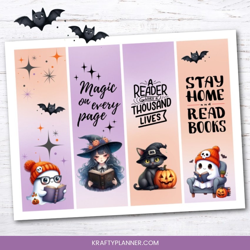 Free Bookmarks Printable