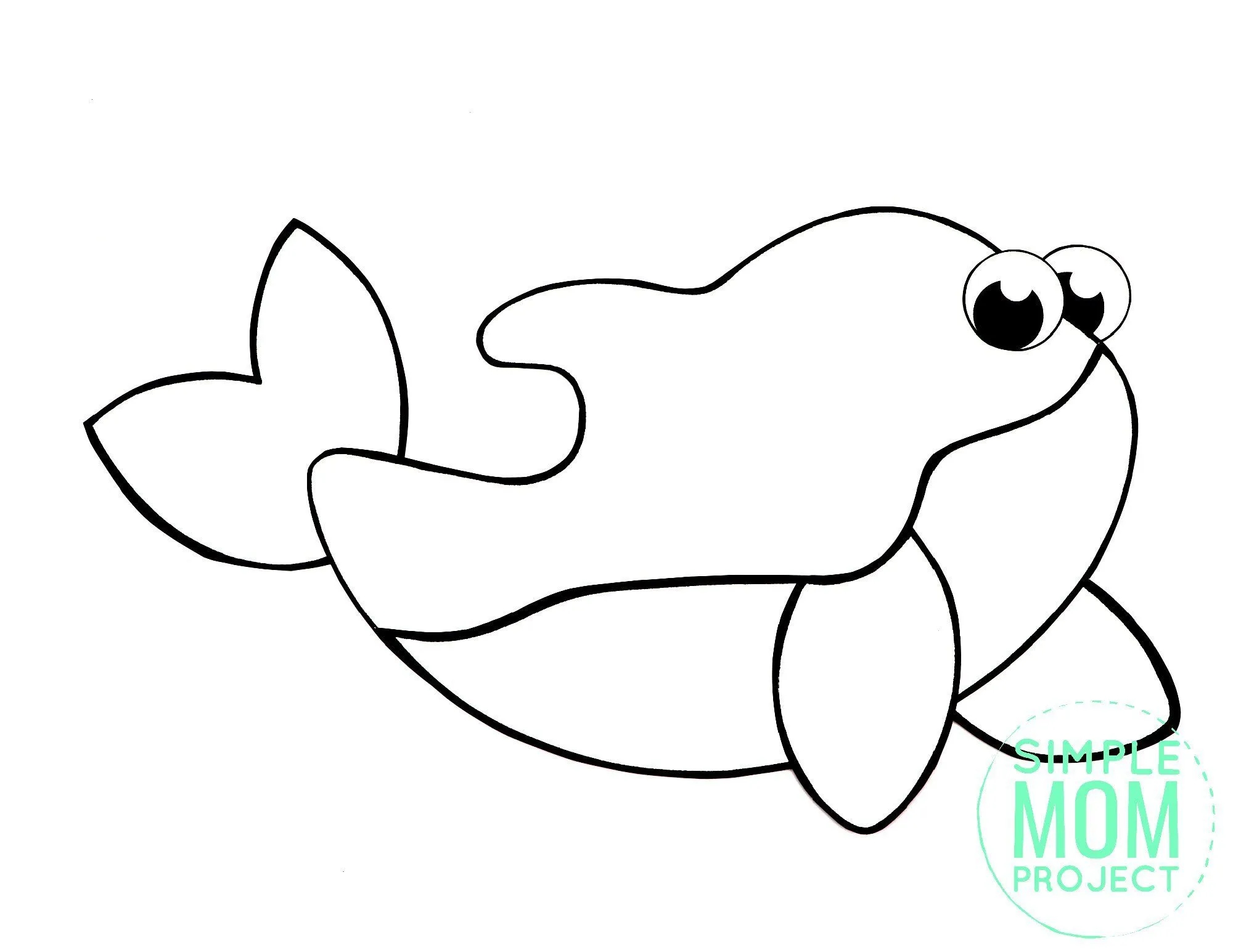 Whale Template Free Printable
