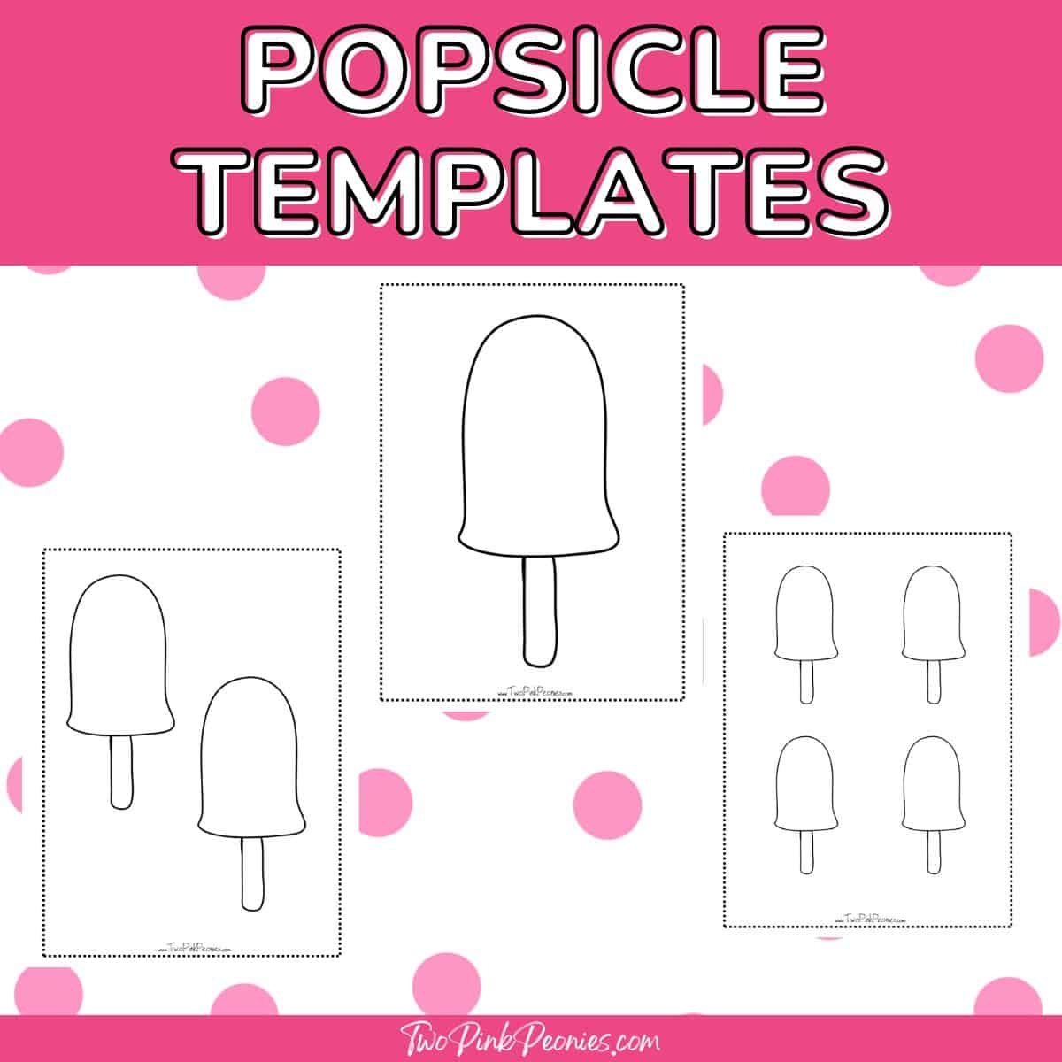 Free Popsicle Printables Template