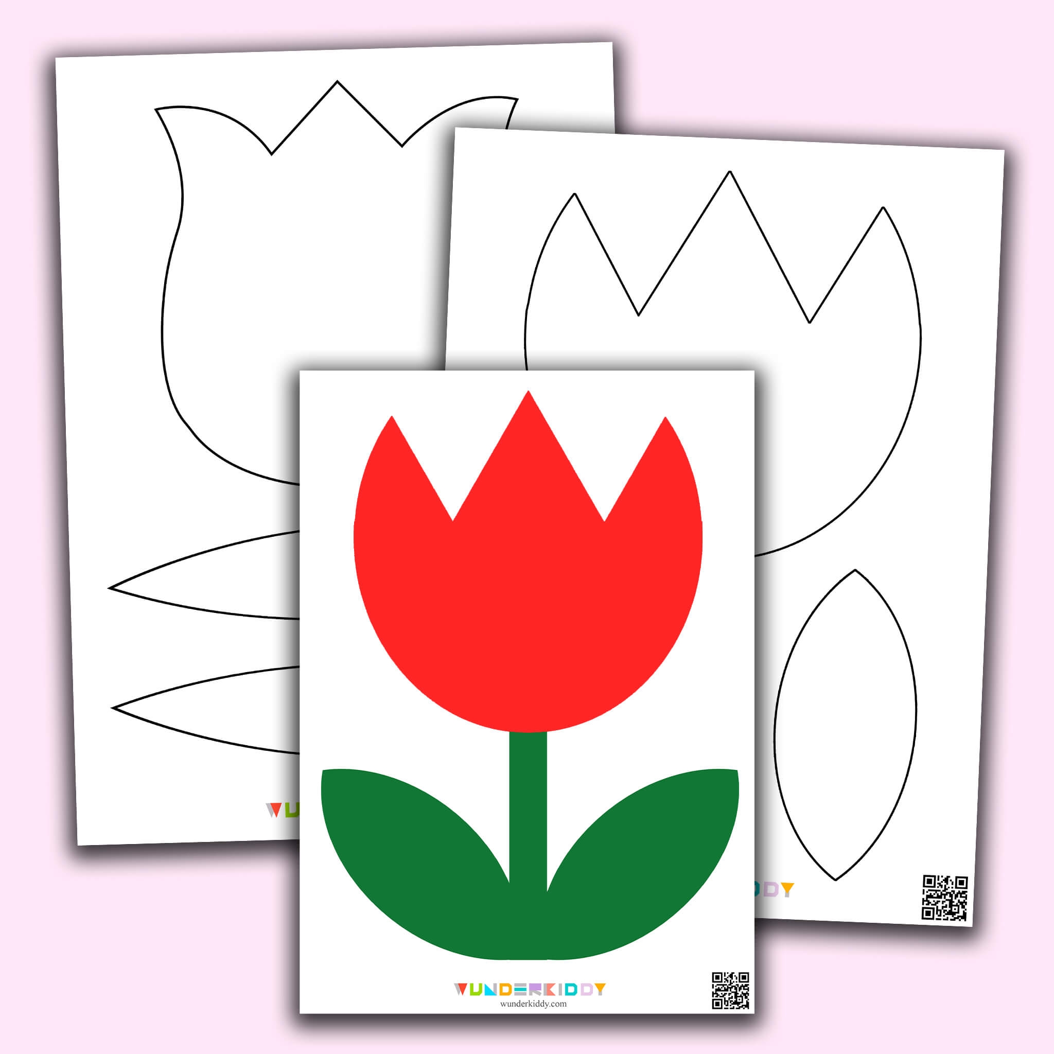Tulip Flower Template Free Printable